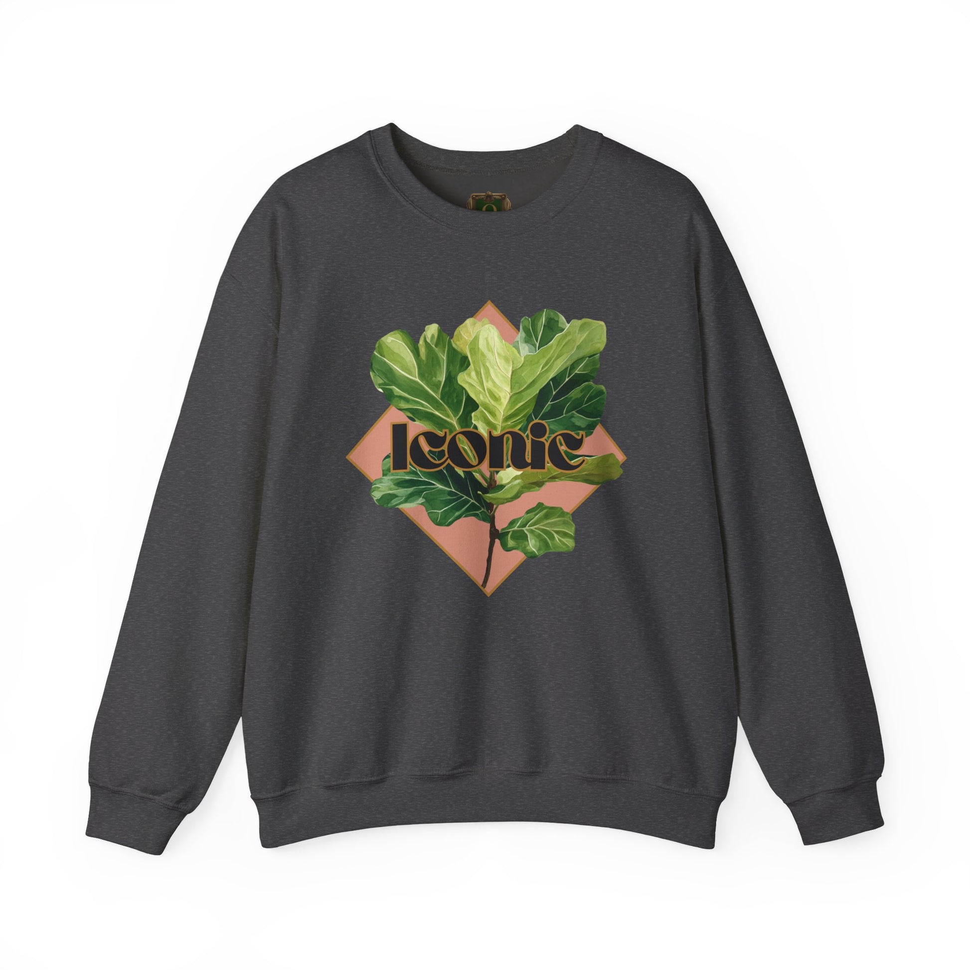 "Iconic Fiddle Leaf Fig" Crewneck Sweatshirt