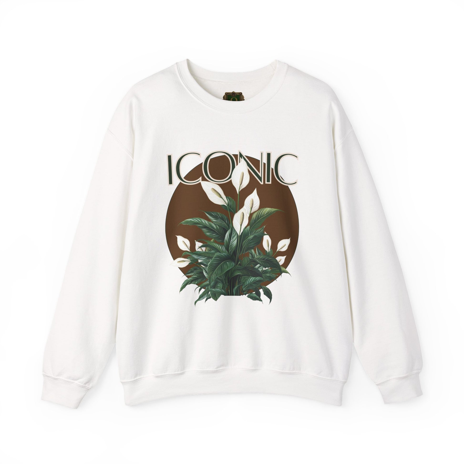 "Iconic Peace Lily" Crewneck Sweatshirt