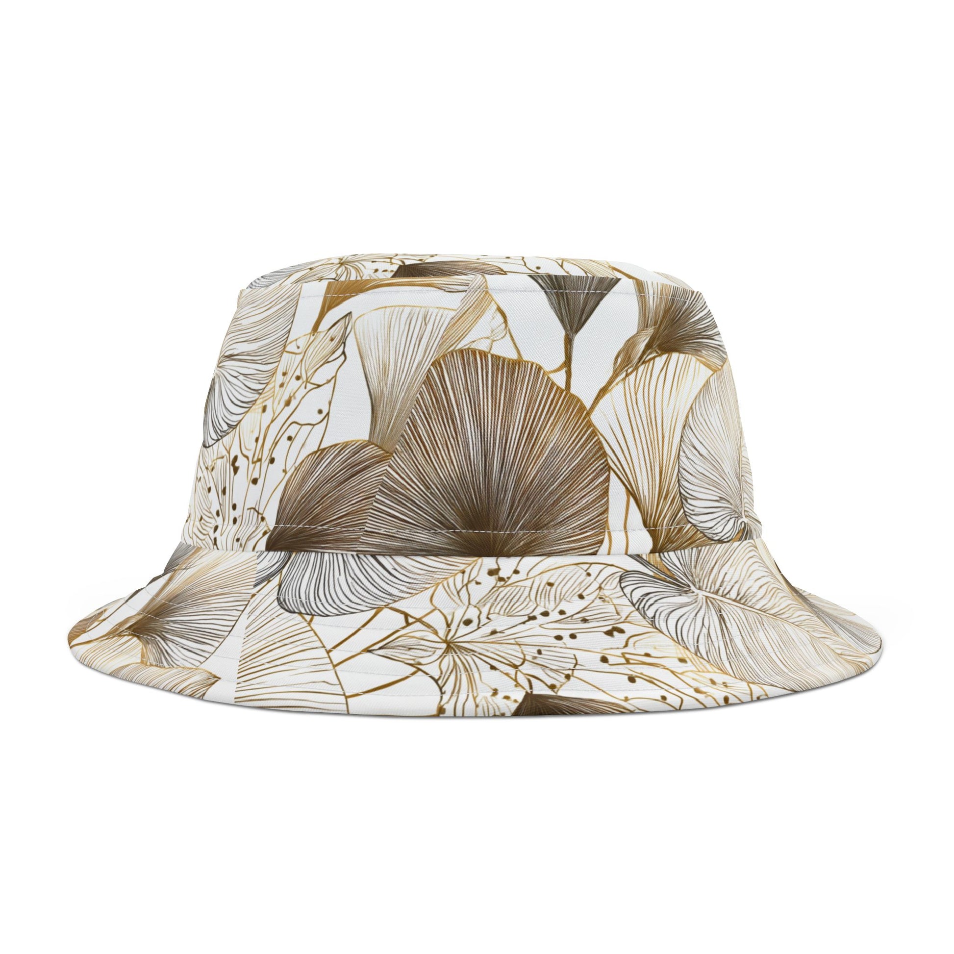 "Gold Leaf" Bucket Hat