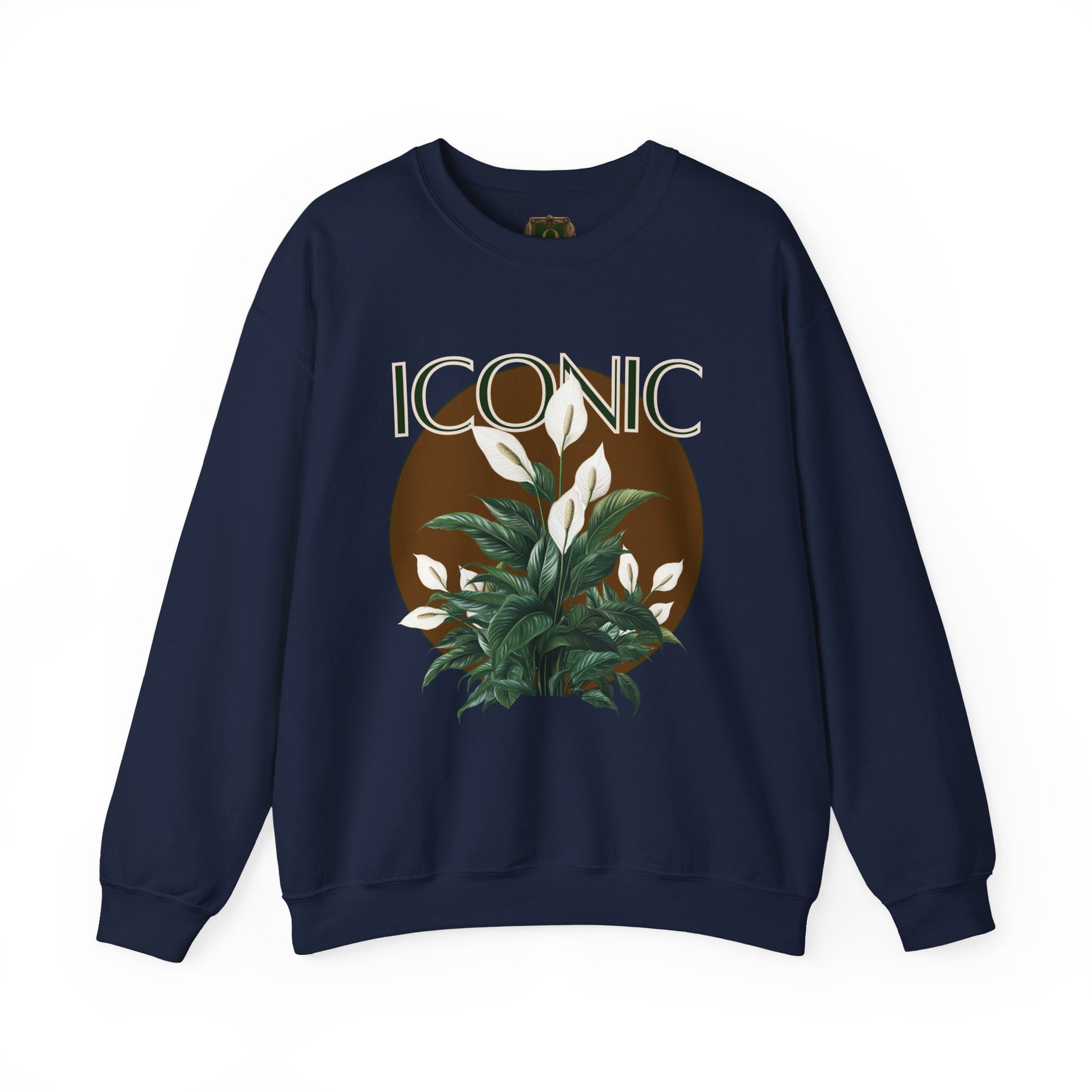 "Iconic Peace Lily" Crewneck Sweatshirt