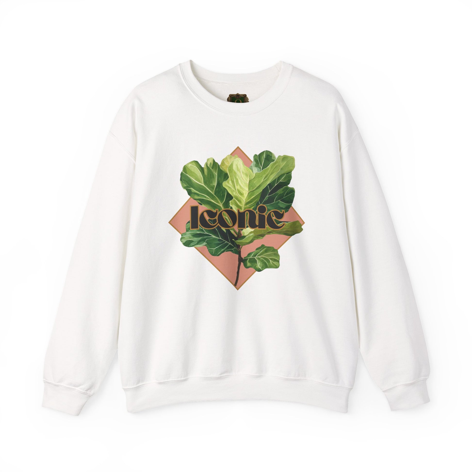 "Iconic Fiddle Leaf Fig" Crewneck Sweatshirt