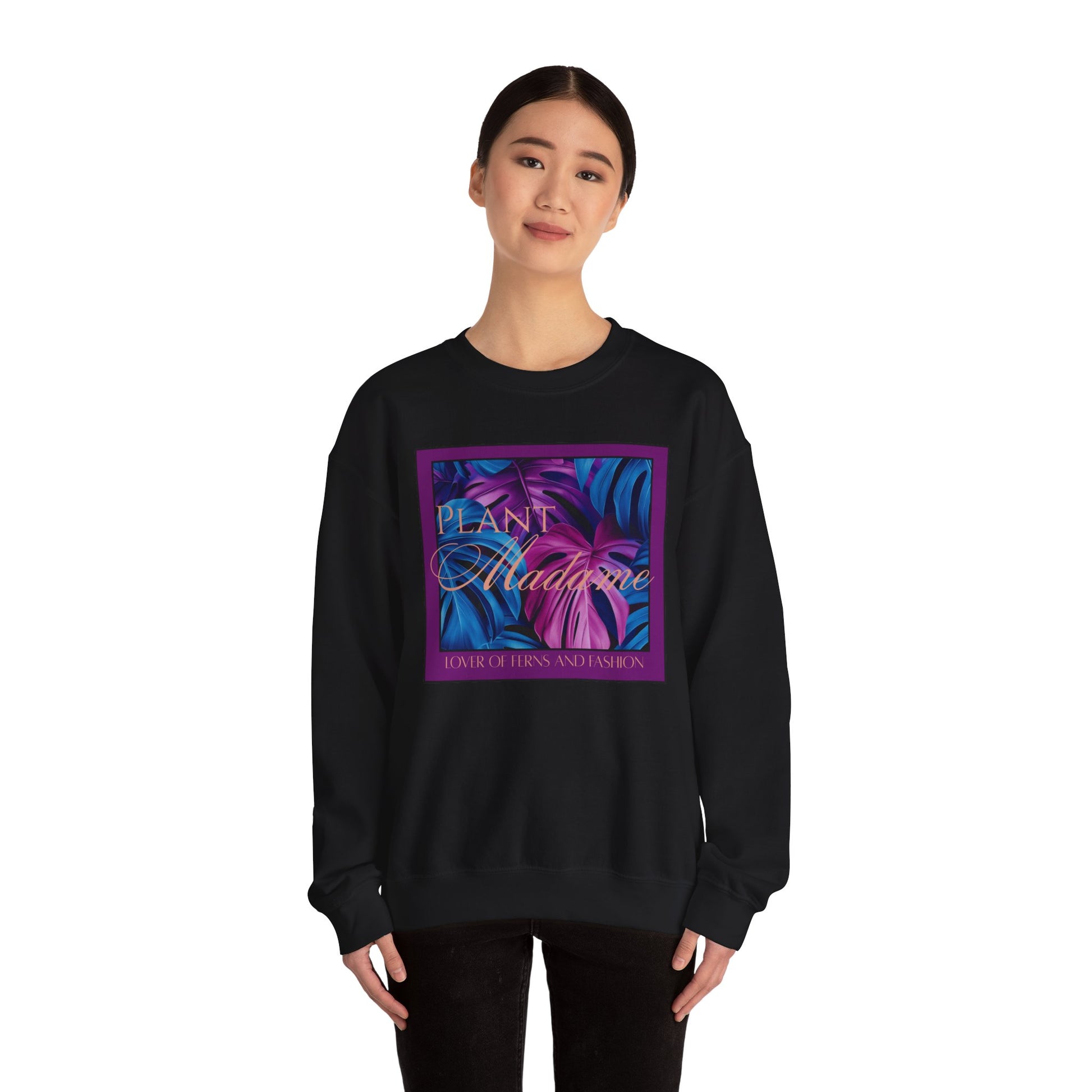 "Plant Madam Fashion" Crewneck Sweatshirt