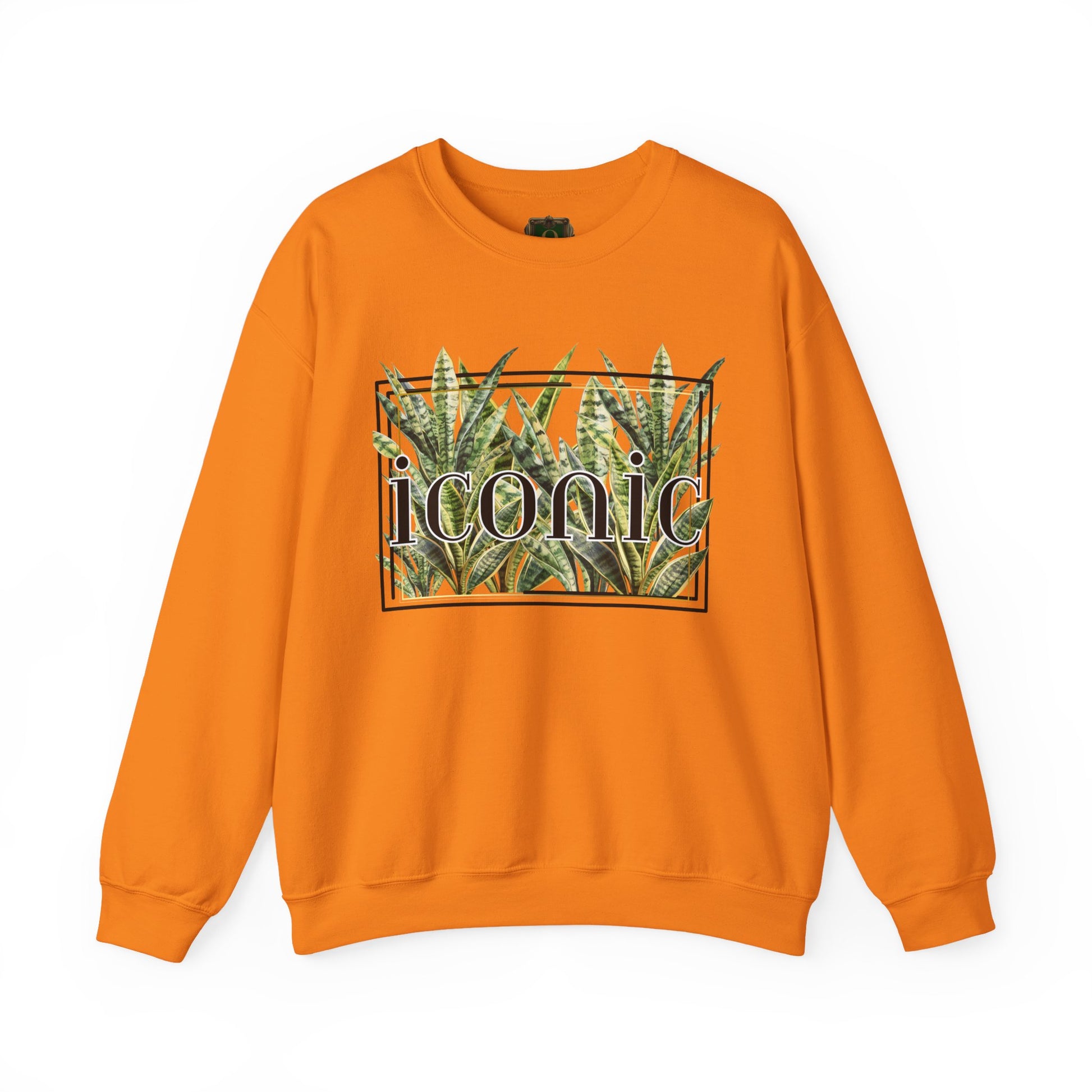 "Iconic Snake Plant" Crewneck Sweatshirt