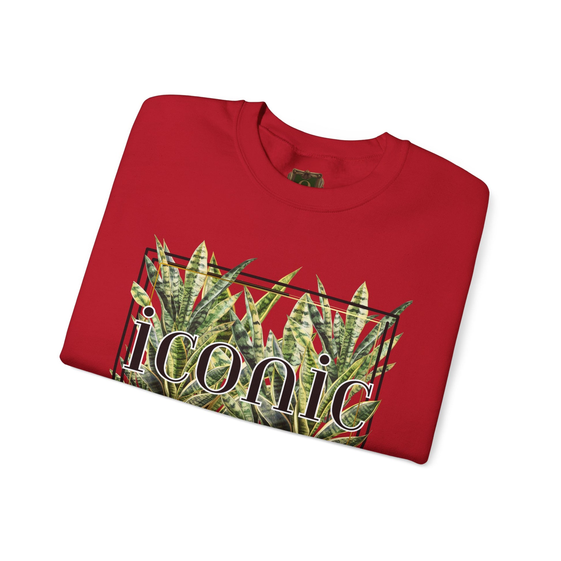 "Iconic Snake Plant" Crewneck Sweatshirt