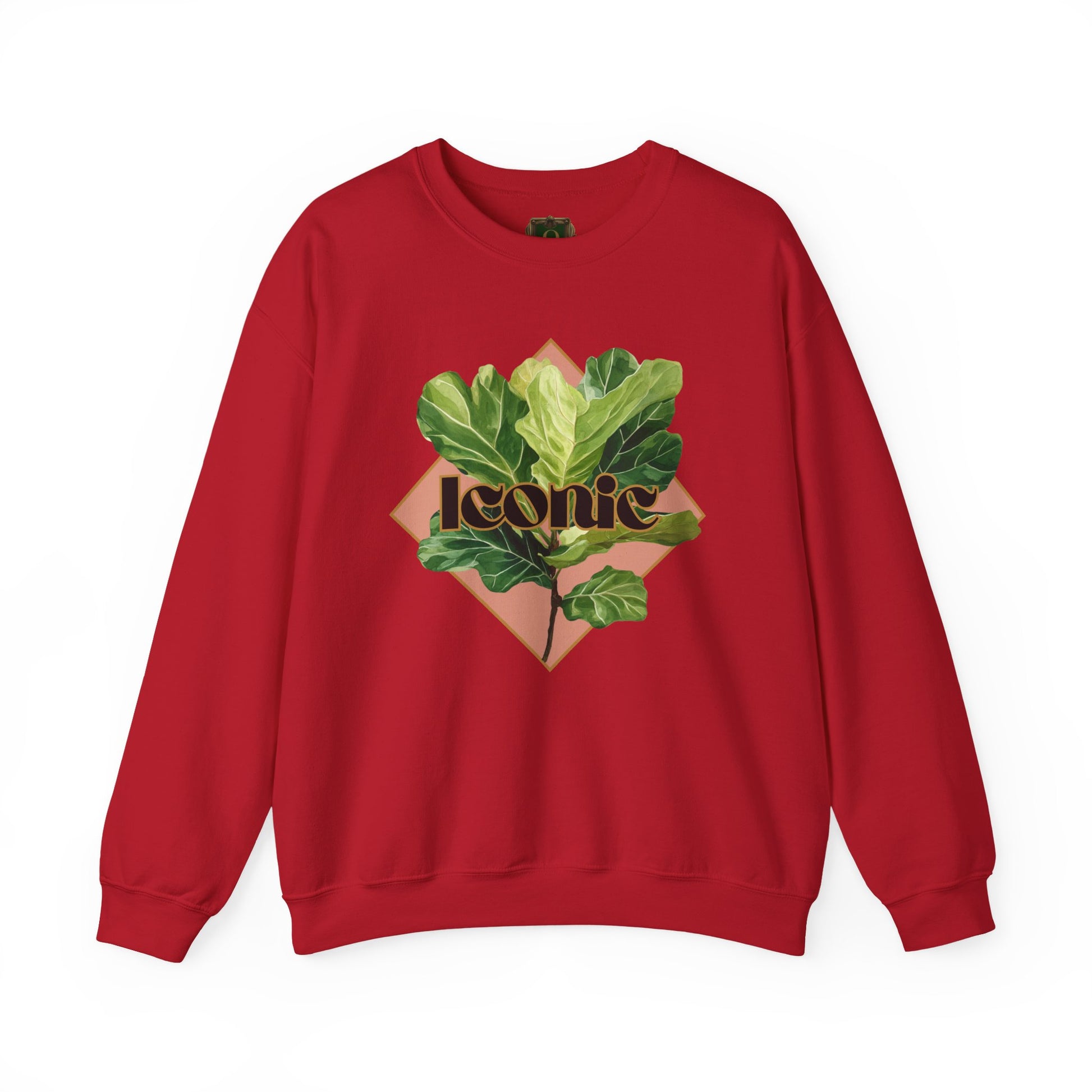 "Iconic Fiddle Leaf Fig" Crewneck Sweatshirt