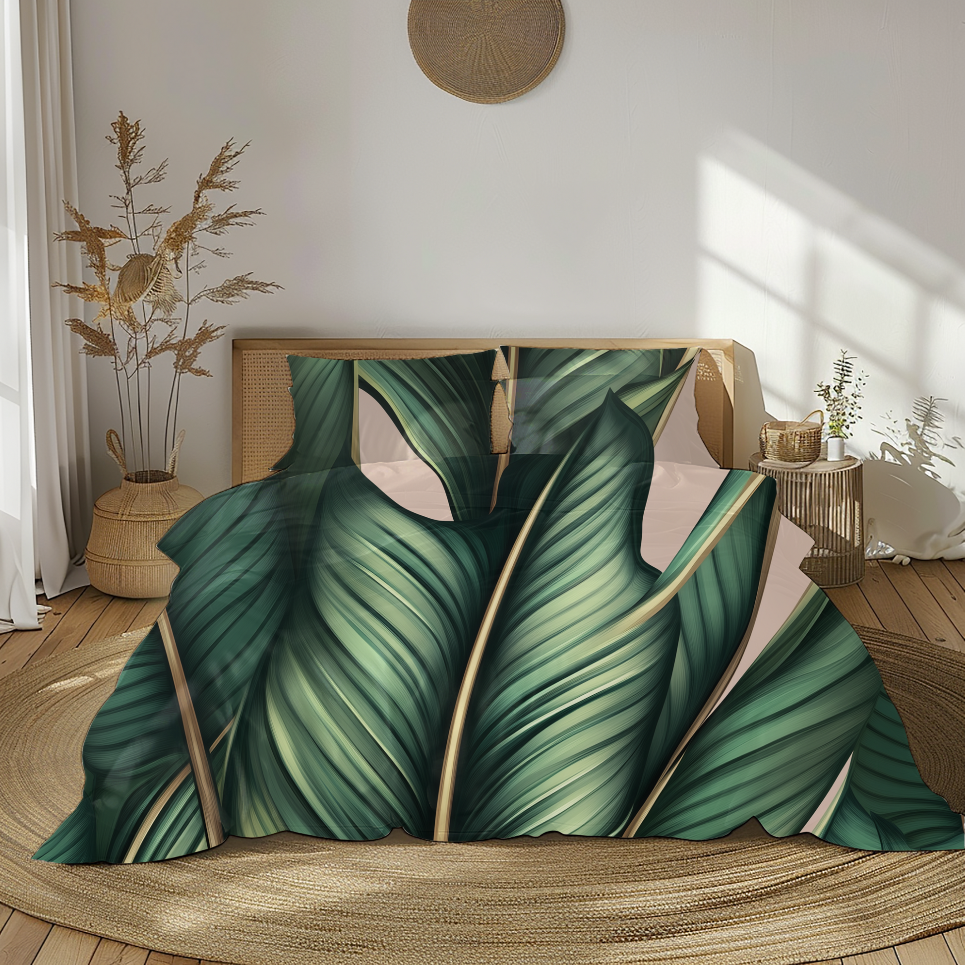 "Soft Fauna" Sateen Duvet