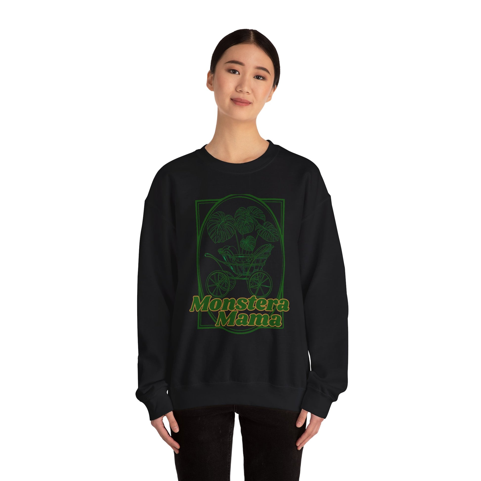 "Monstera Mama" Crewneck Sweatshirt