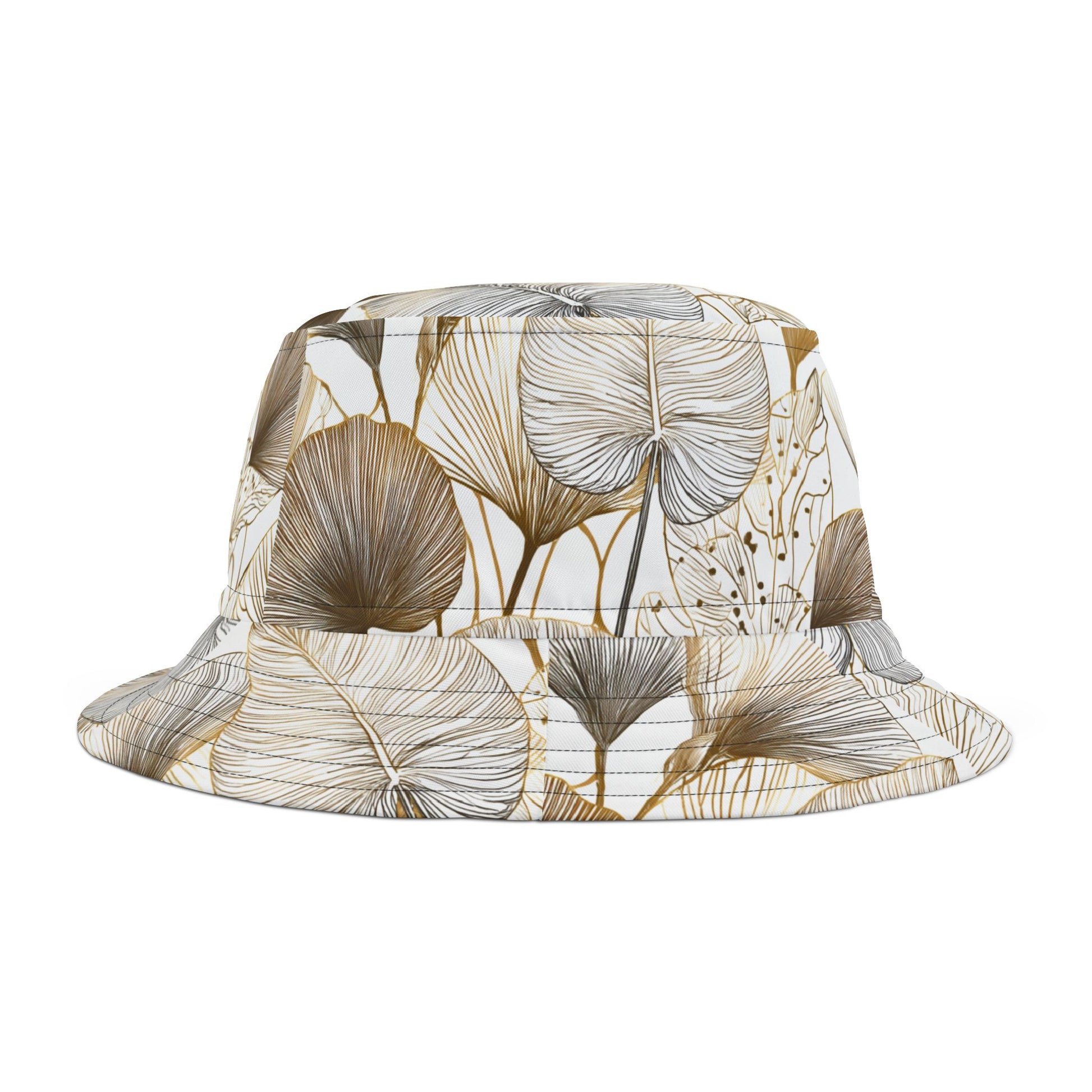"Gold Leaf" Bucket Hat