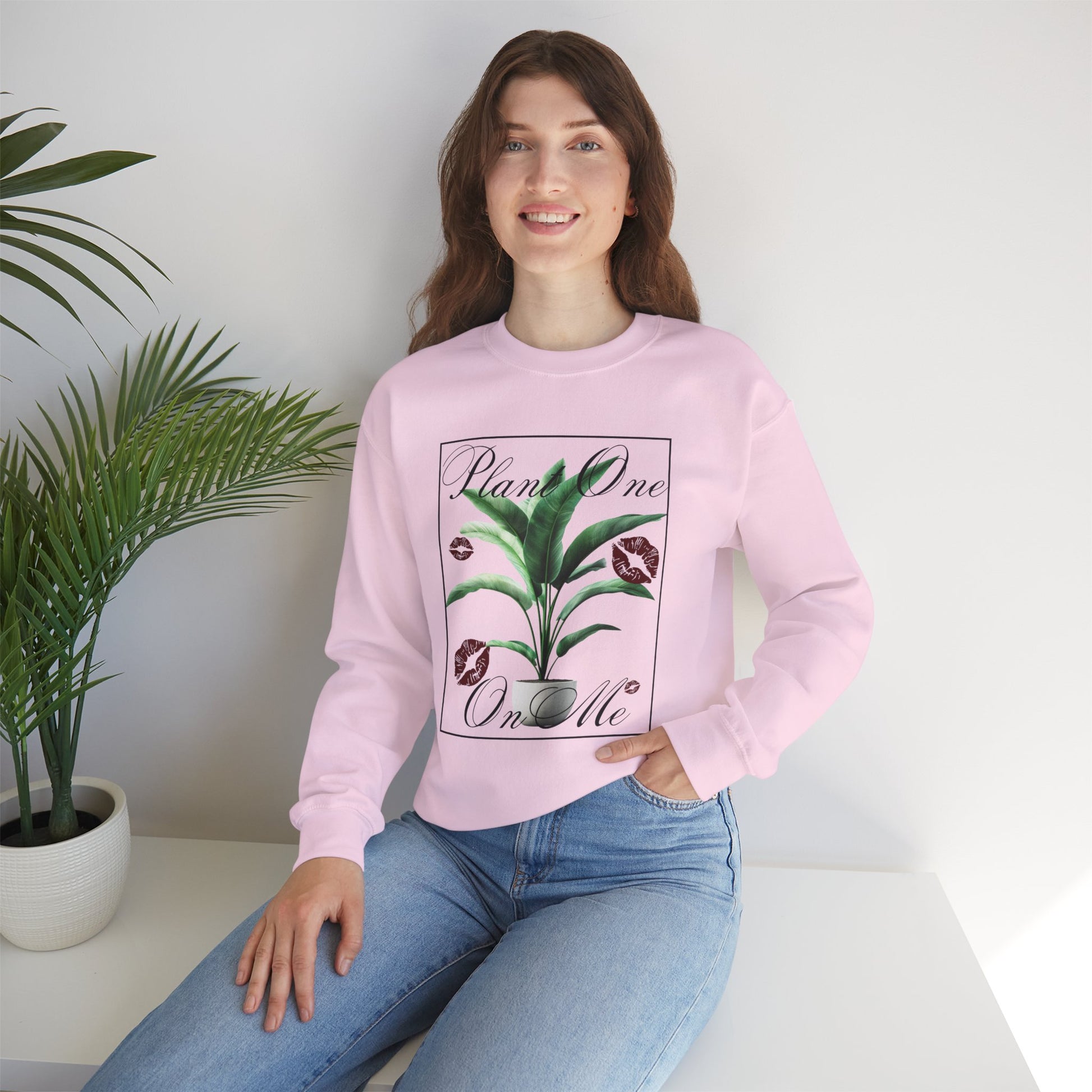 "Plant Kisses" Crewneck Sweatshirt