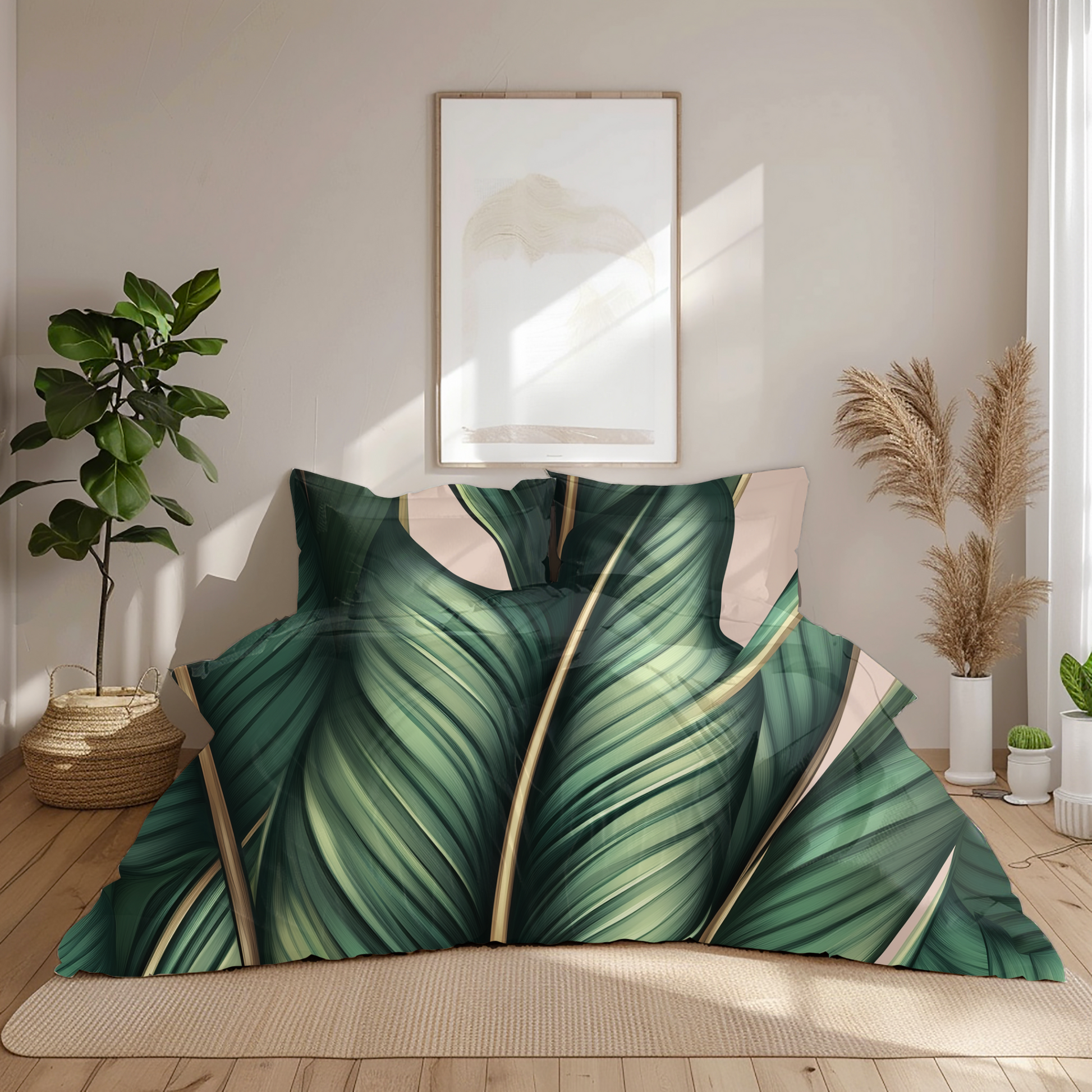 "Soft Fauna" Sateen Duvet