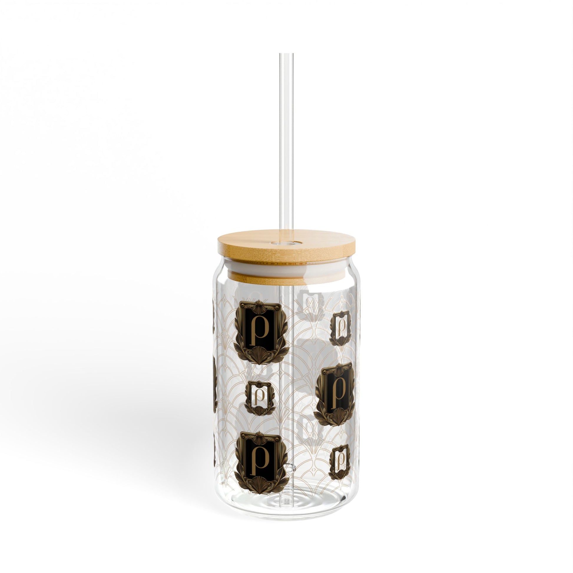 "P Logo" Sipper Glass