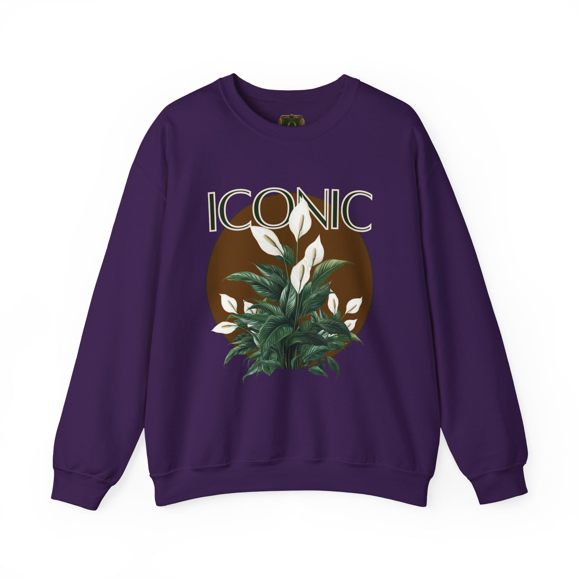 "Iconic Peace Lily" Crewneck Sweatshirt