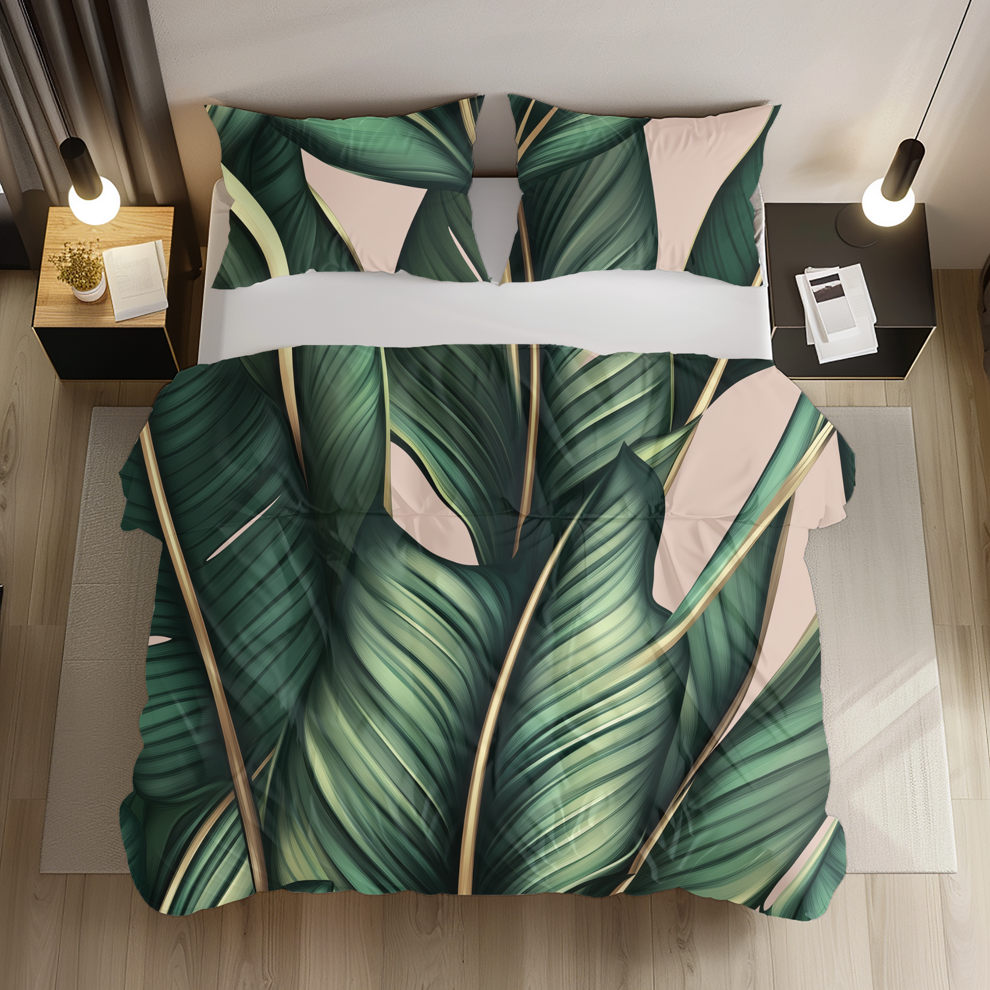 "Soft Fauna" Sateen Duvet