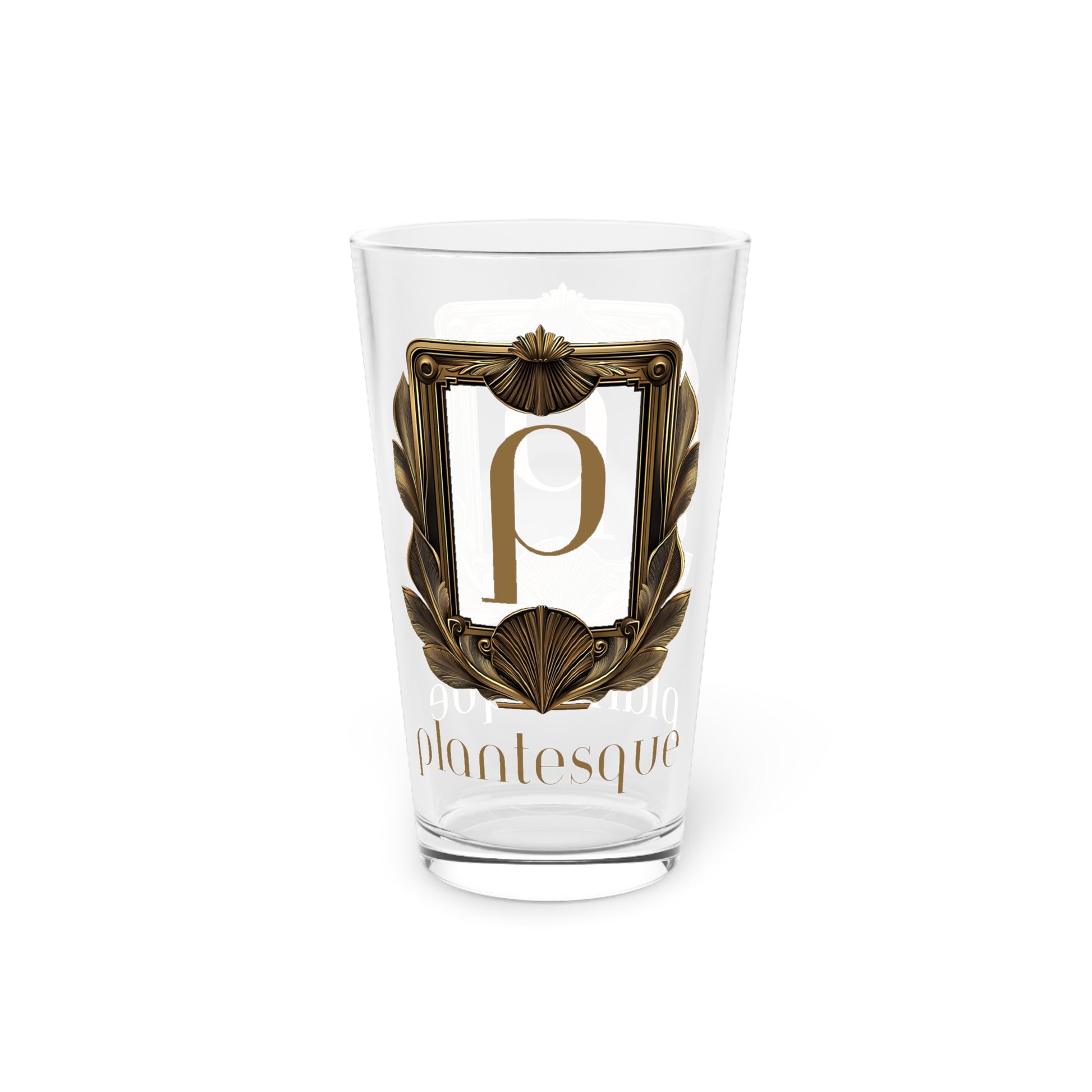 "Monogram" Glass
