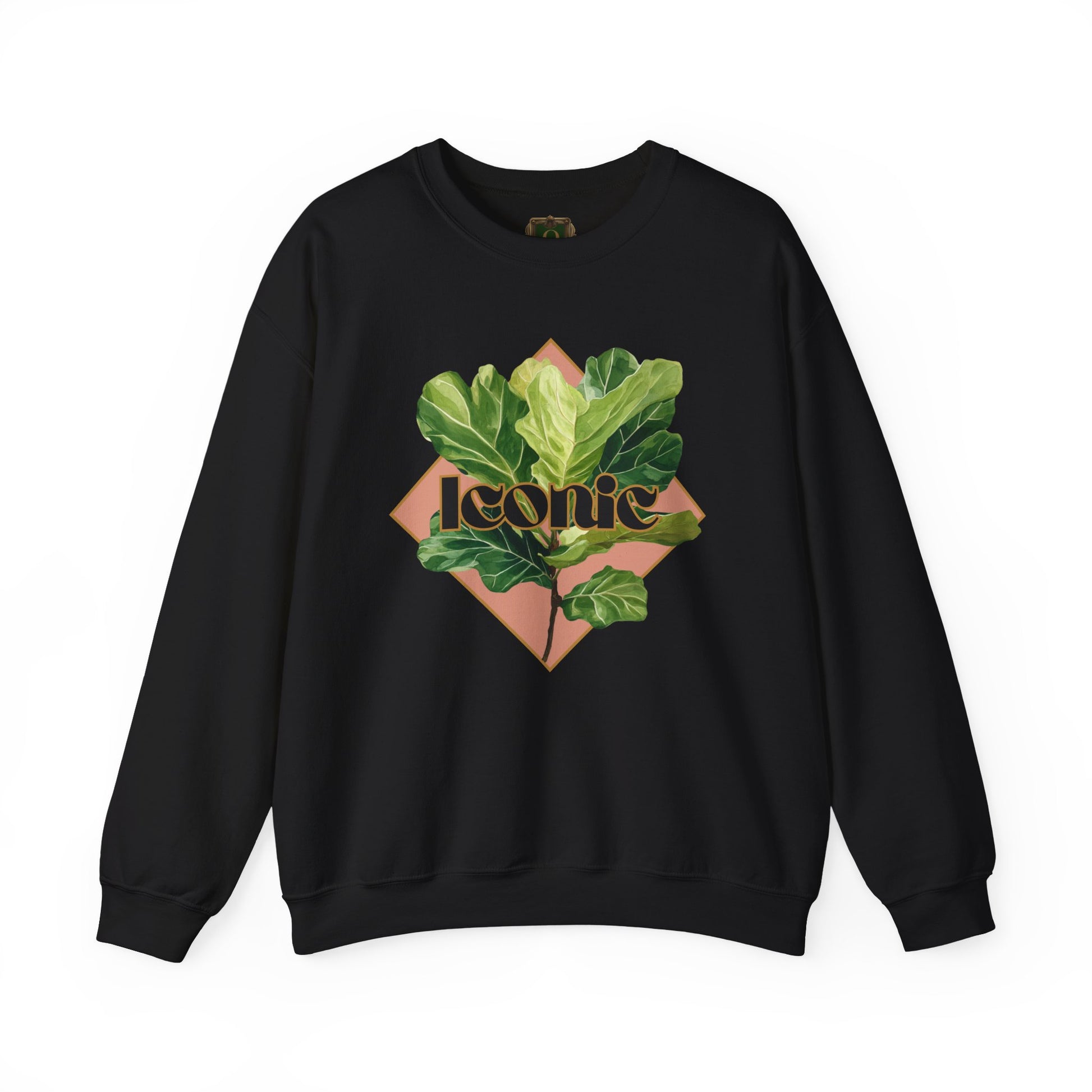 "Iconic Fiddle Leaf Fig" Crewneck Sweatshirt