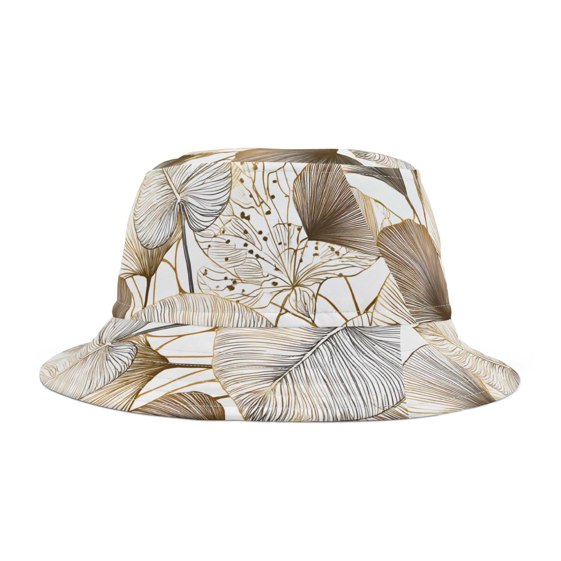 "Gold Leaf" Bucket Hat