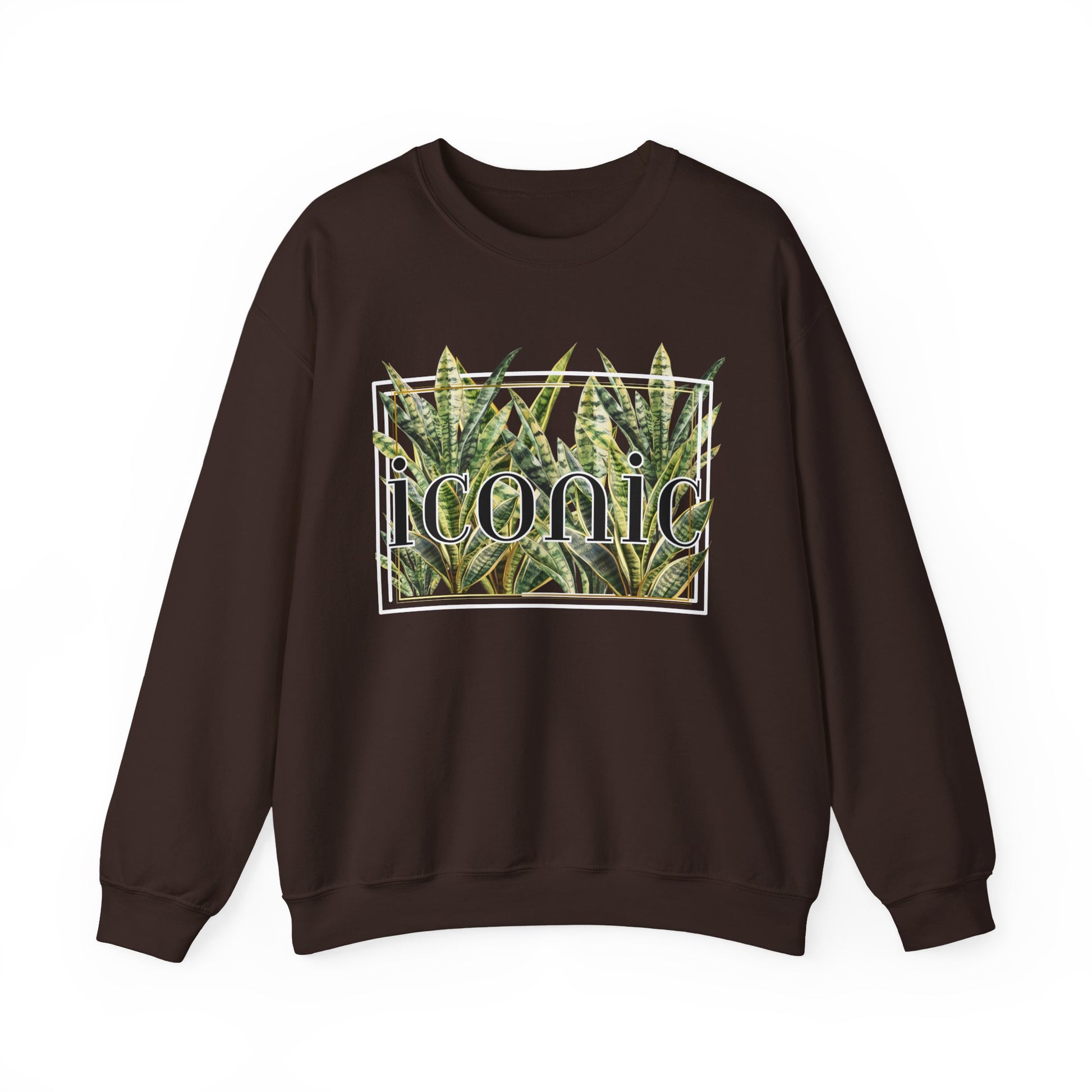 "Iconic Snake Plant" Crewneck Sweatshirt