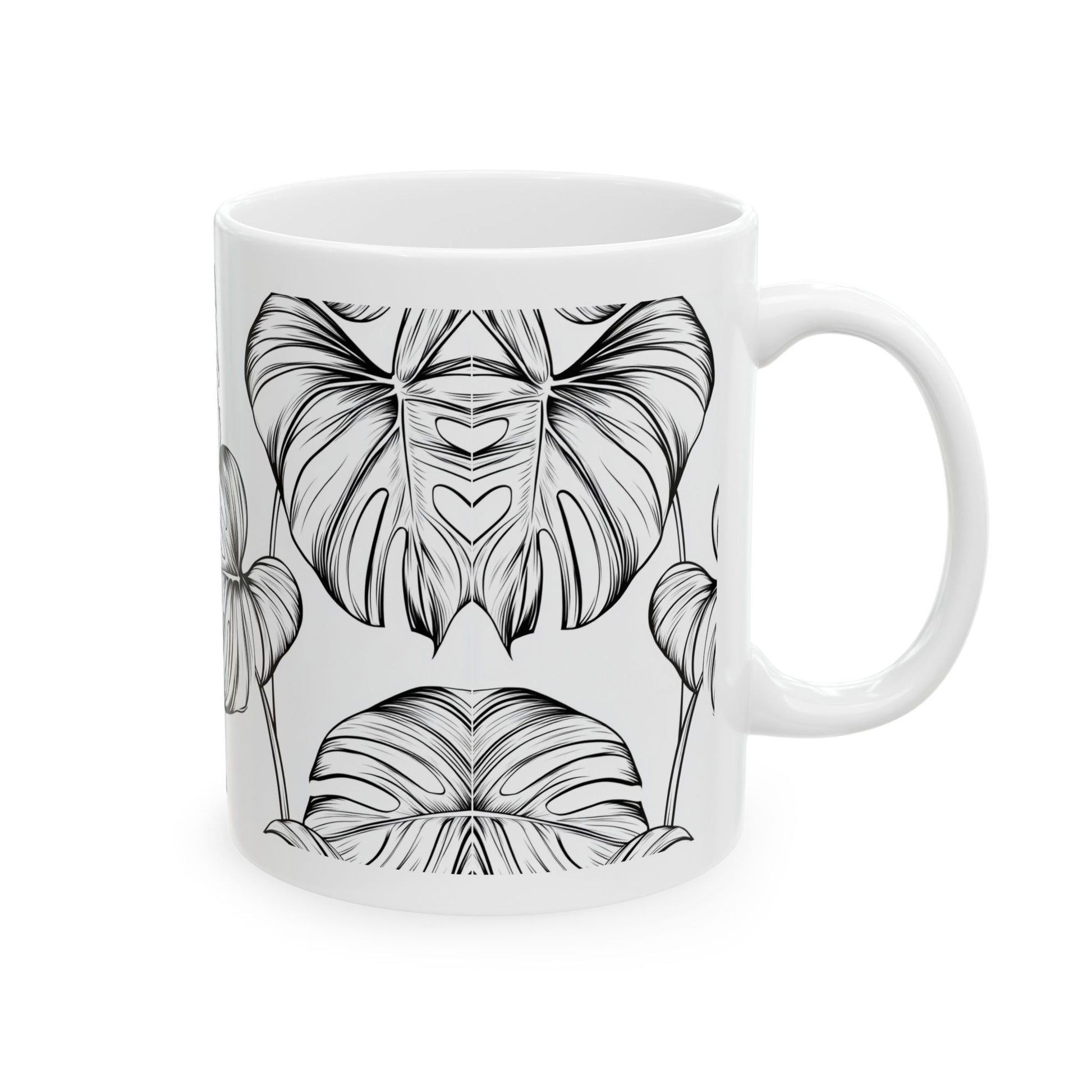 "Monstera Bliss" Mug