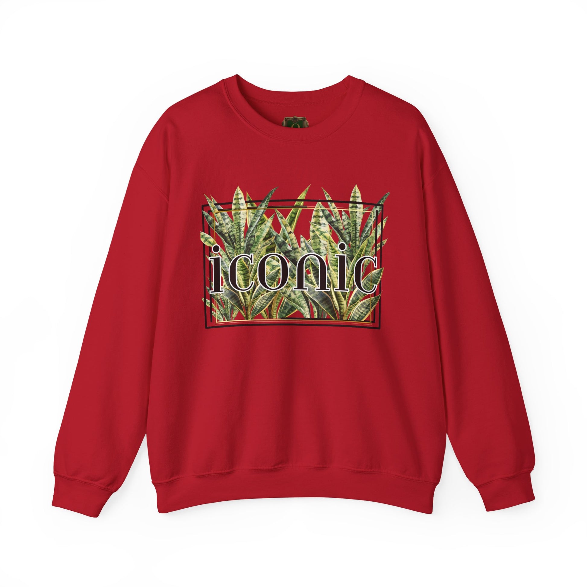 "Iconic Snake Plant" Crewneck Sweatshirt