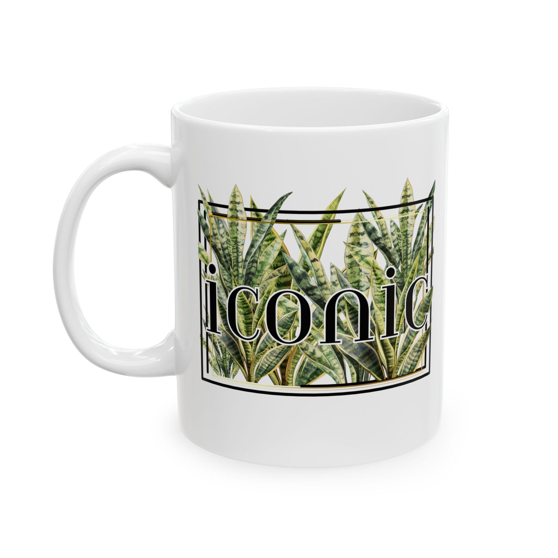 "Iconic Snake Plant" Mug