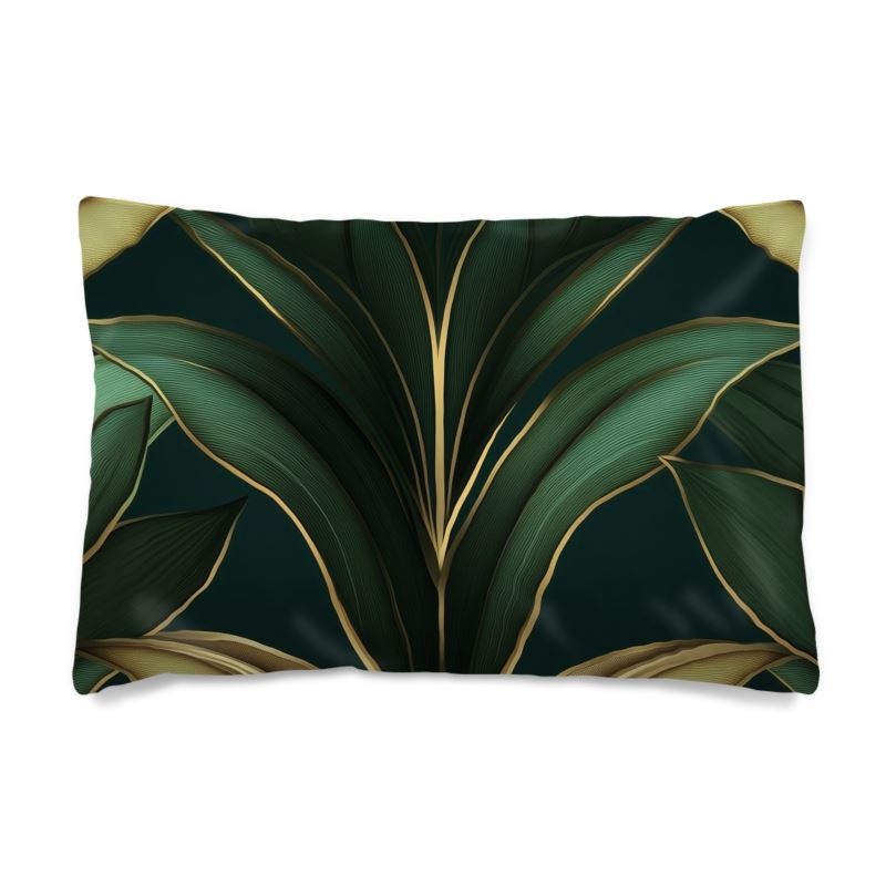 "Satin Foliage" Sateen Duvet