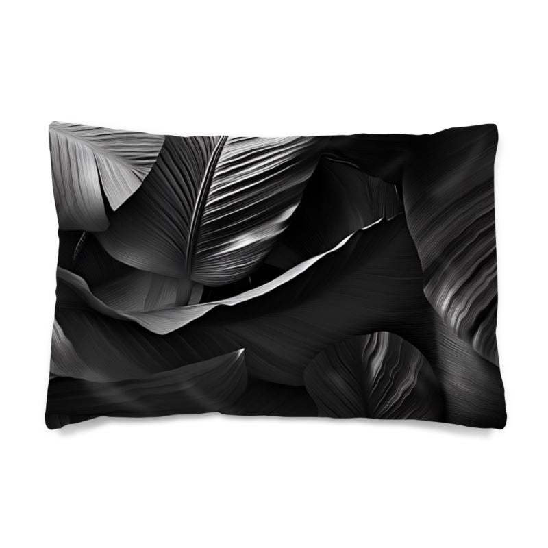 "Moonlight Leaves" Sateen Duvet
