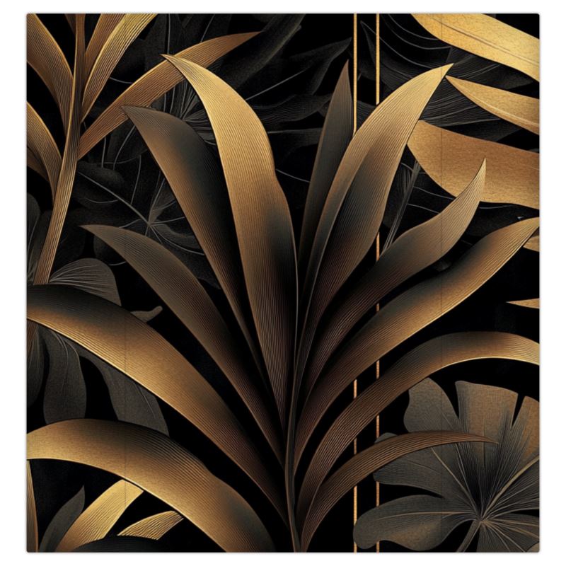 "Chocolate Stems" Sateen Duvet