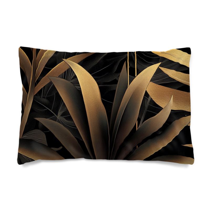 "Chocolate Stems" Sateen Duvet