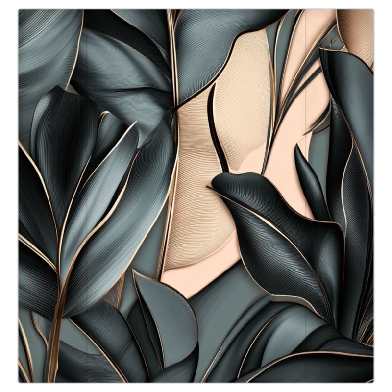 "Peachy Serene" Sateen Duvet