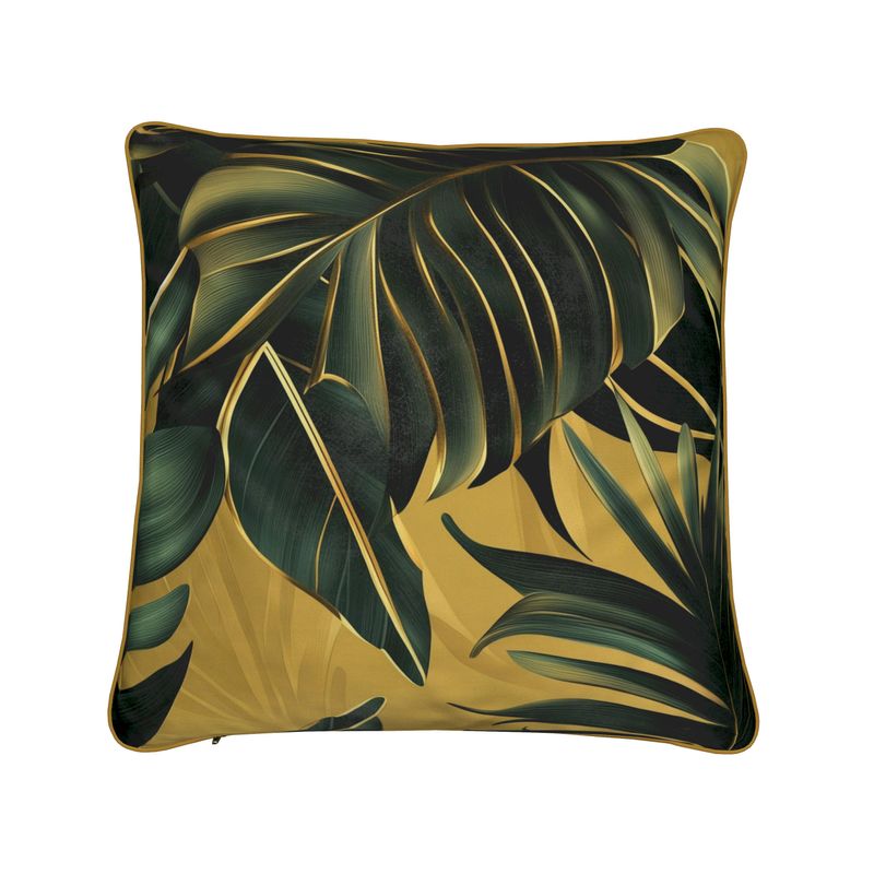 "Sunlight Palm" Pillow Cover