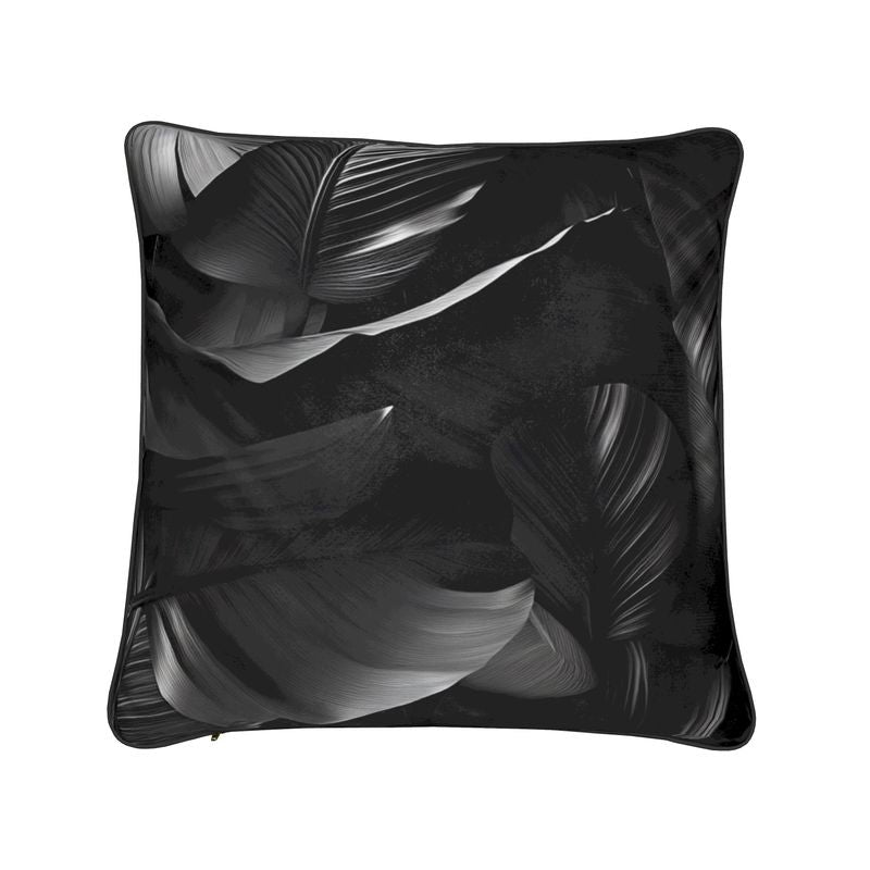 "Moonlight Leaves" Pillow Cover