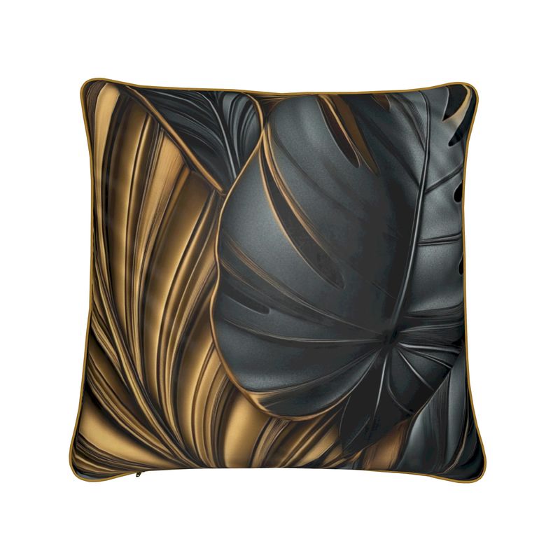 "Golden Menagerie" Pillow Cushion