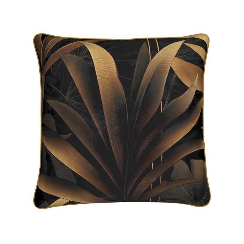 "Chocolate Stems" Pillow Cover