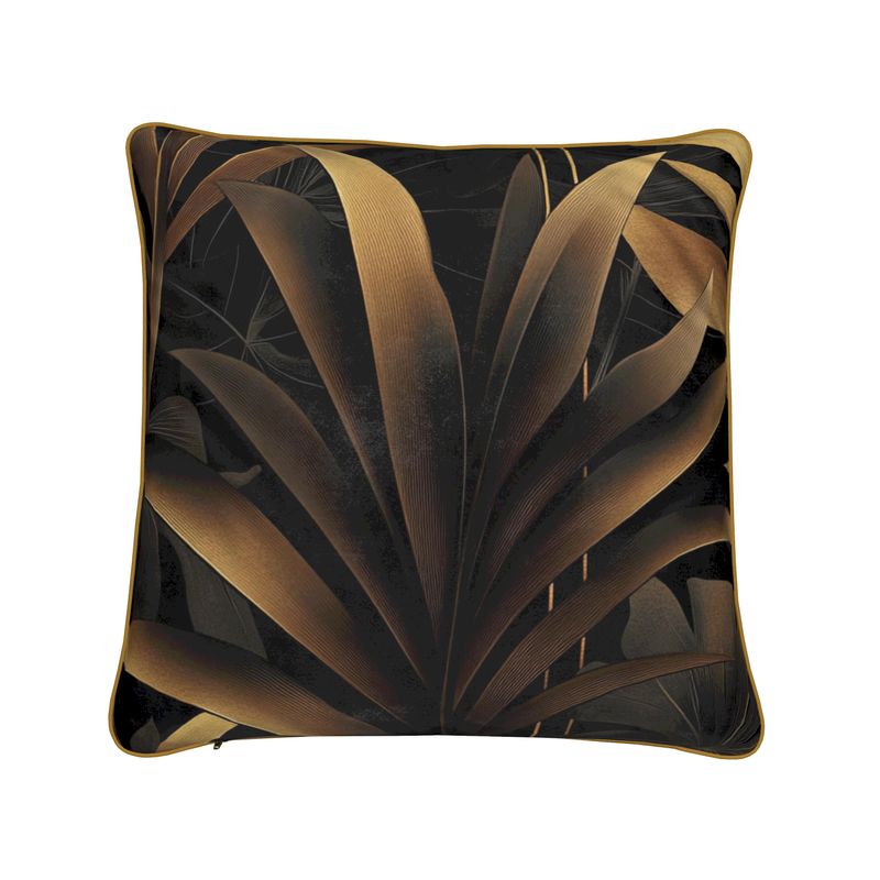 "Chocolate Stems" Pillow Cover