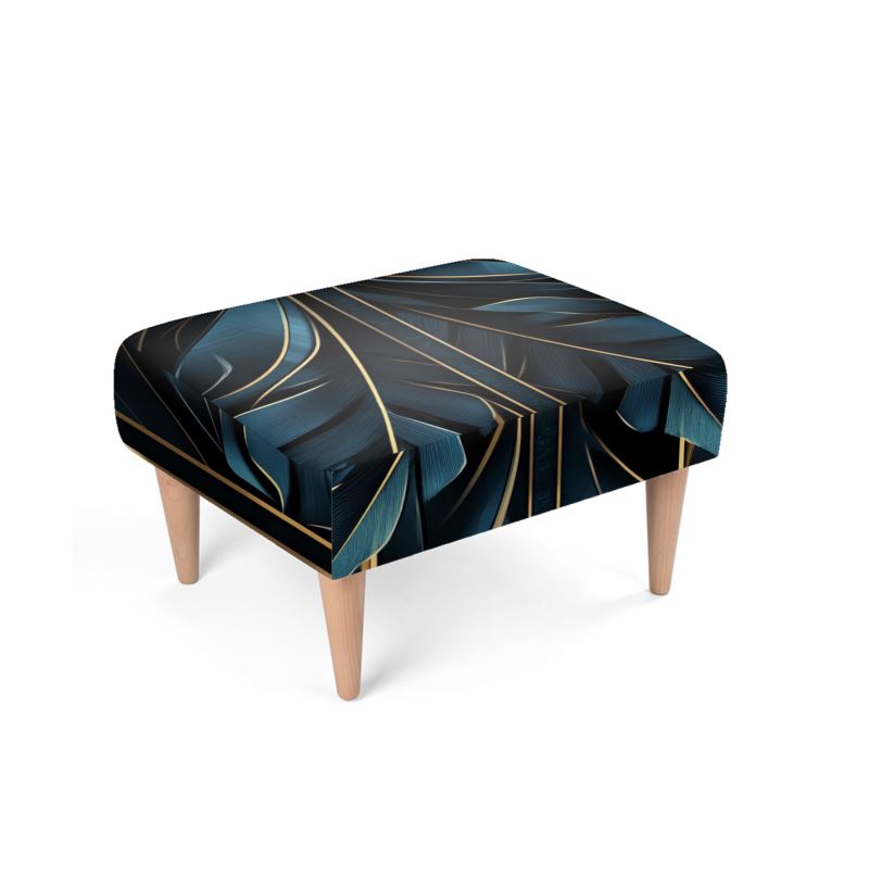 "Twilight Forest" Footstool