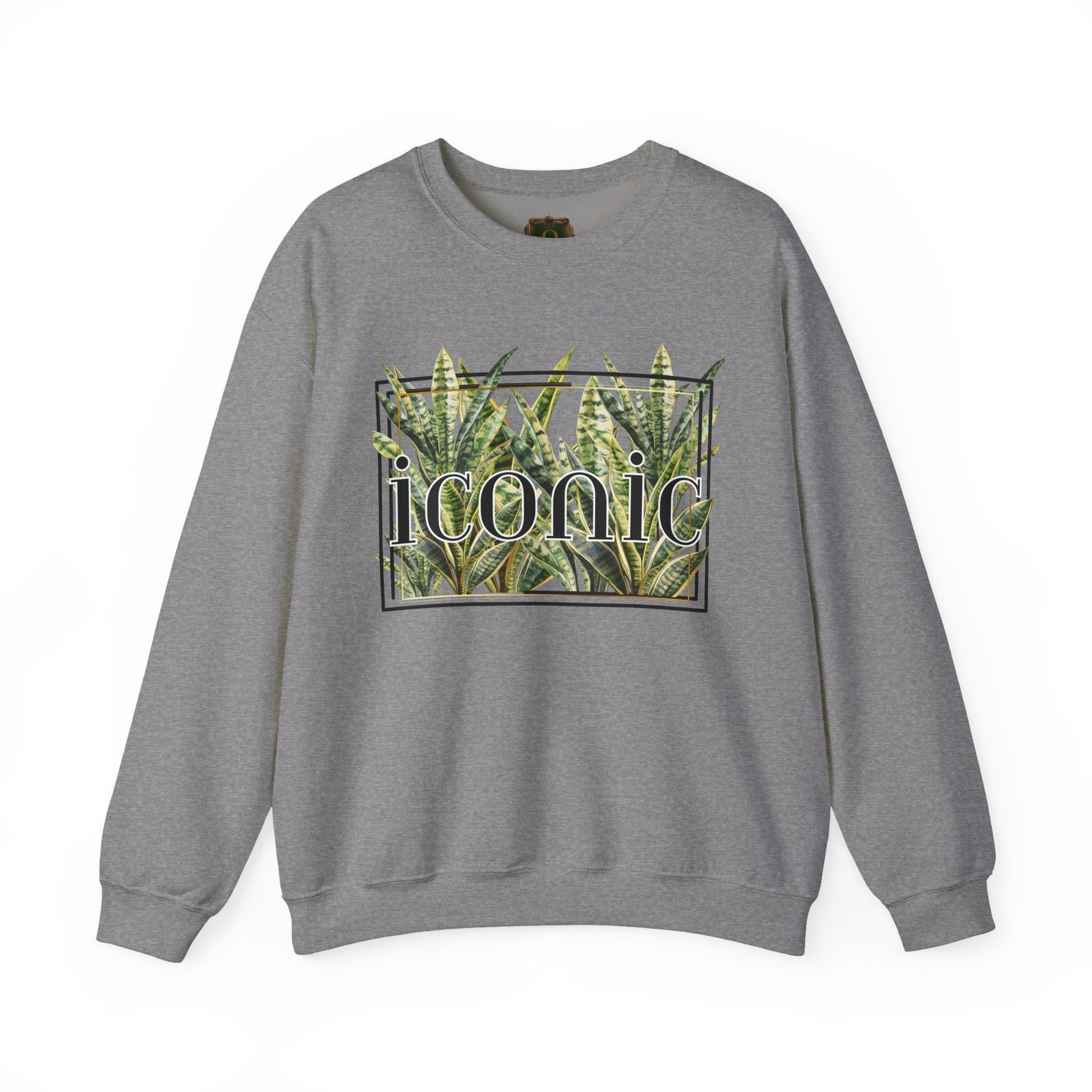 "Iconic Snake Plant" Crewneck Sweatshirt