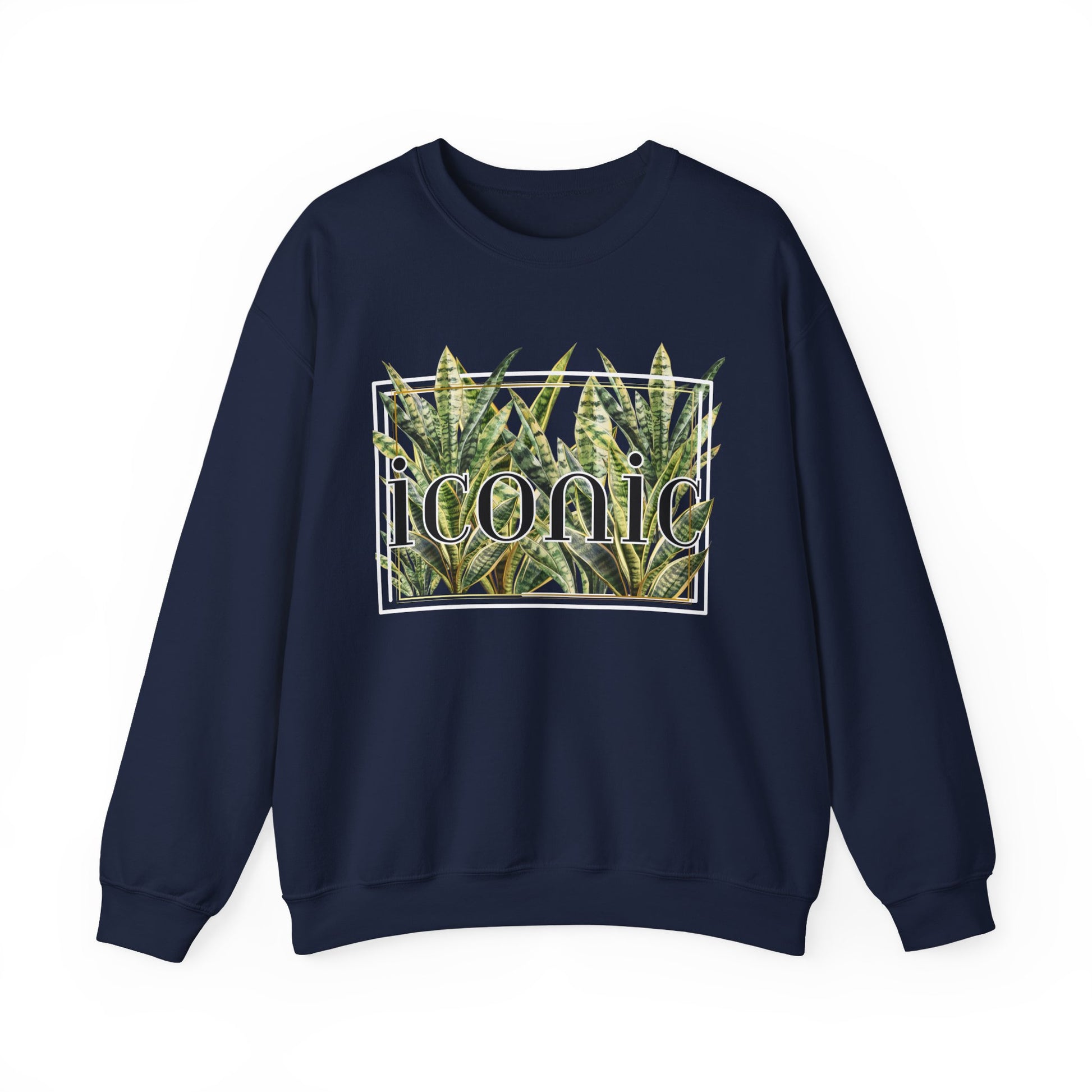 "Iconic Snake Plant" Crewneck Sweatshirt