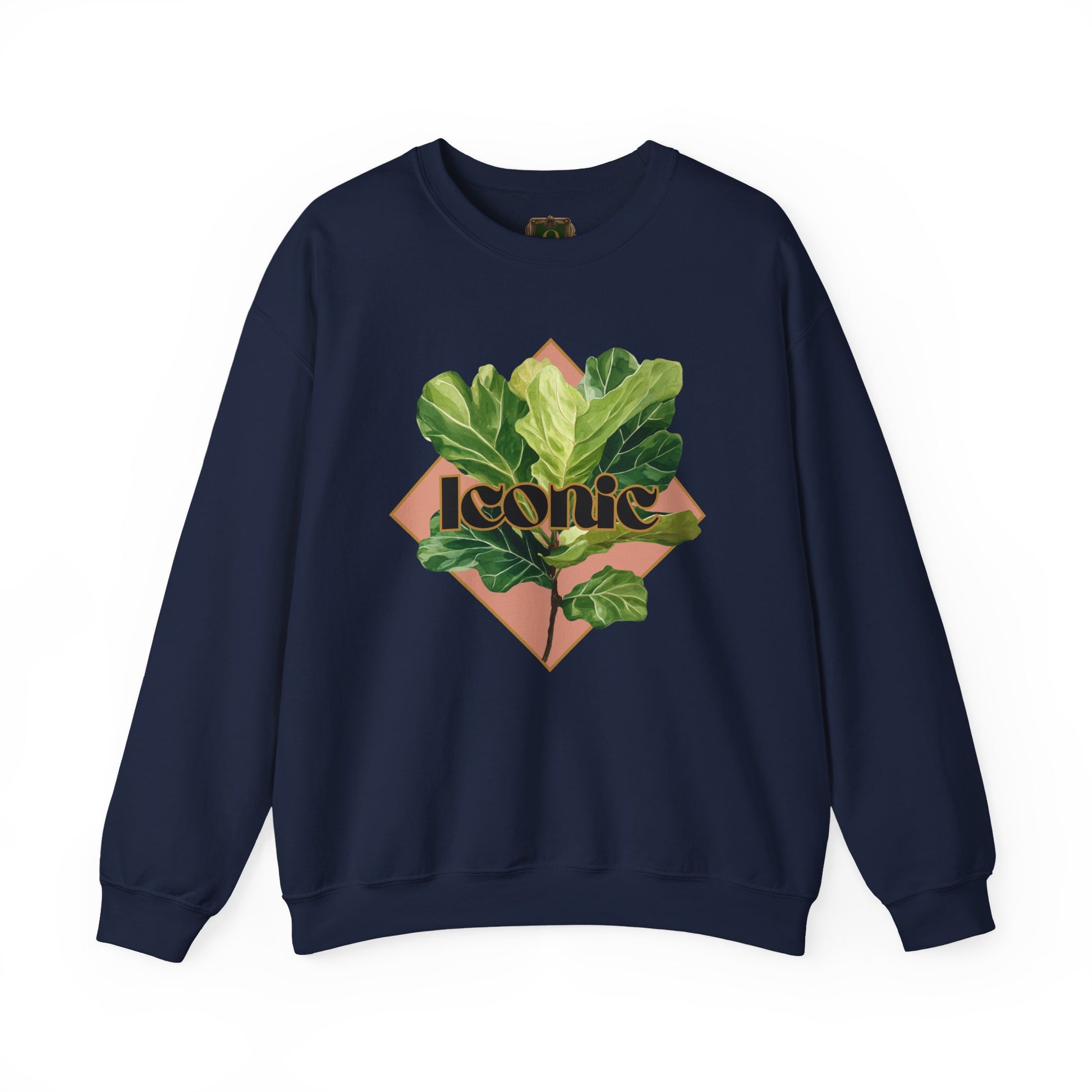 "Iconic Fiddle Leaf Fig" Crewneck Sweatshirt