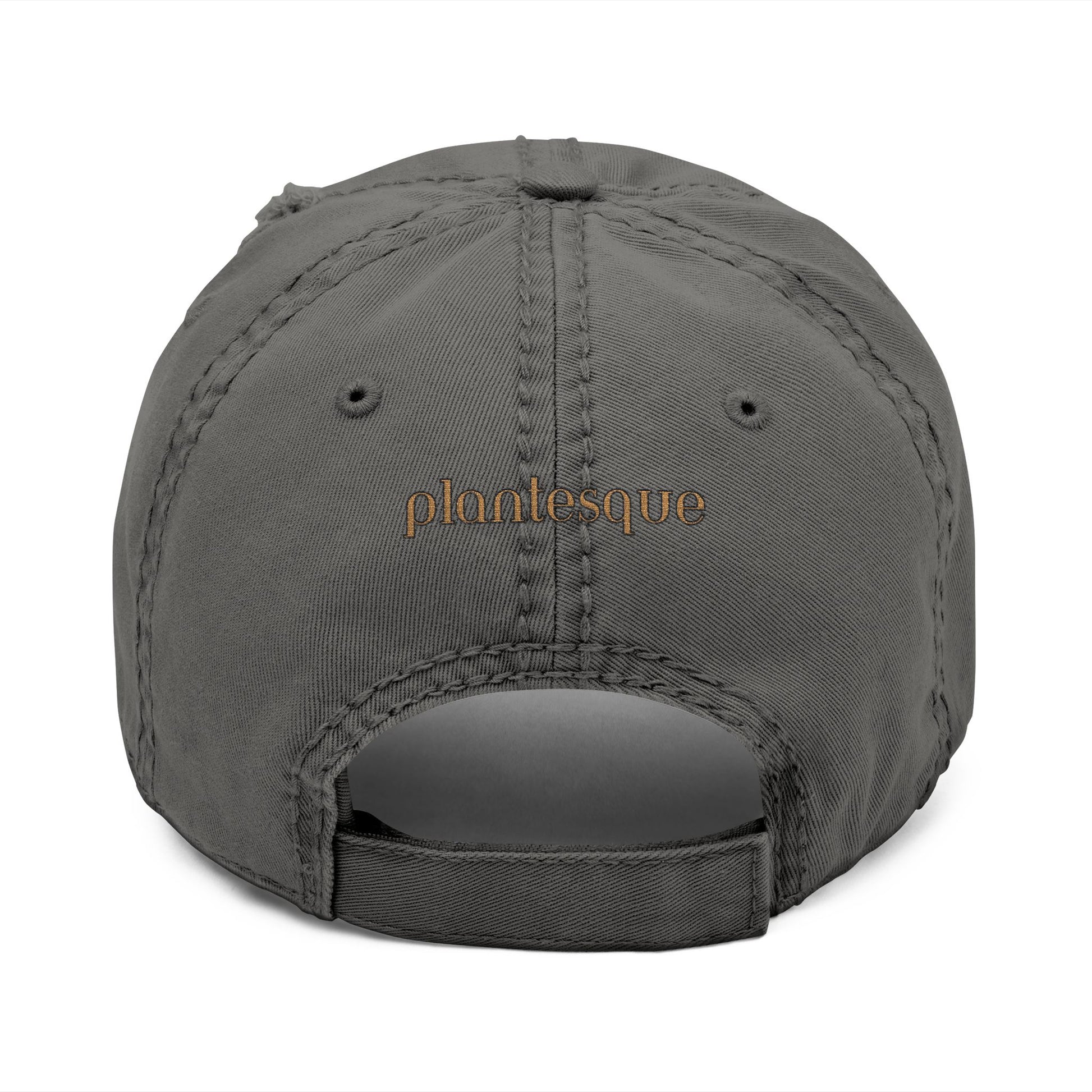 Plantesque Distressed Dad Cap