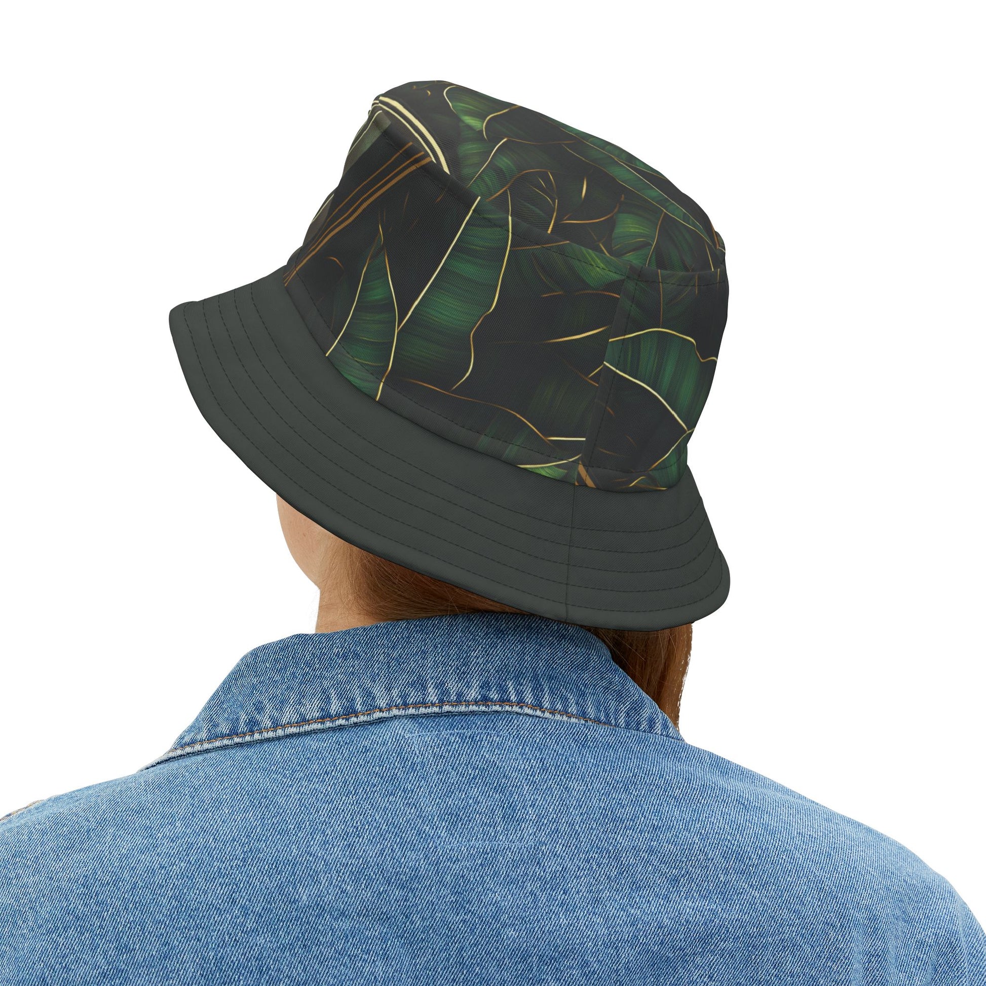 "Tropical Serenity" Two-Toned Bucket Hat