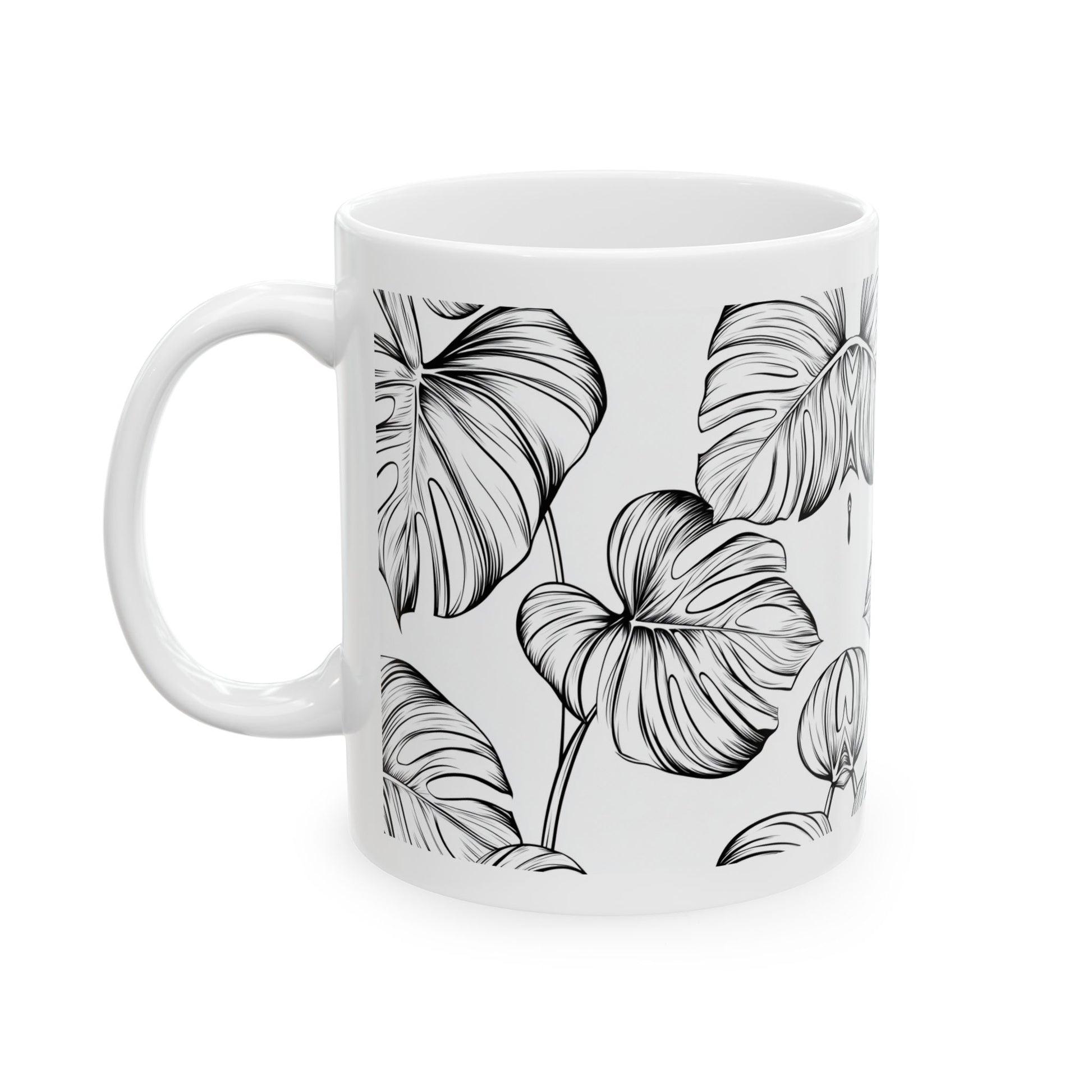 "Monstera Bliss" Mug