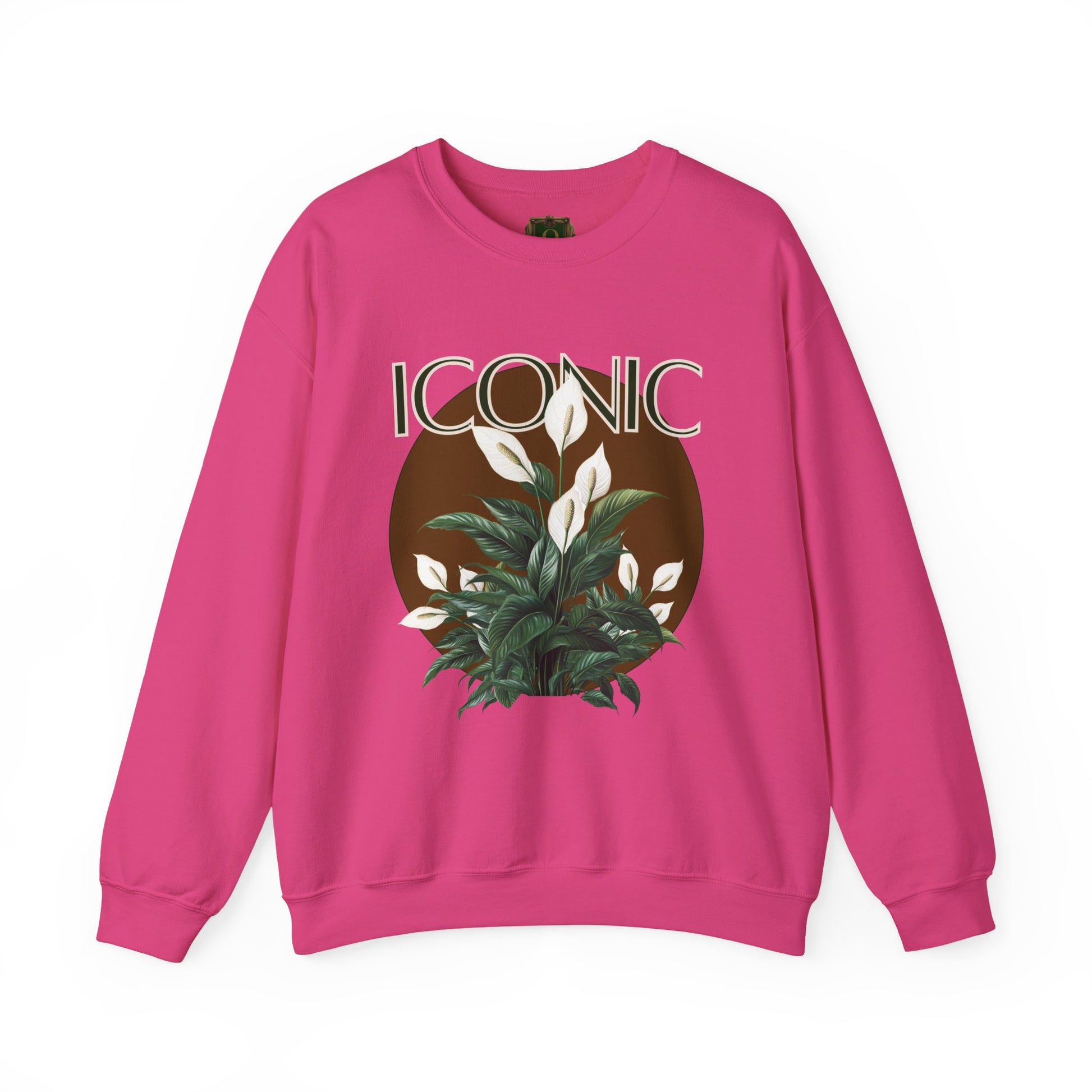 "Iconic Peace Lily" Crewneck Sweatshirt