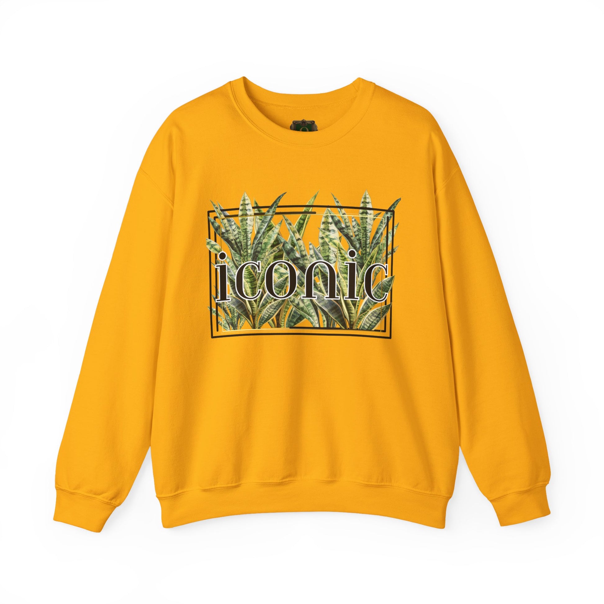 "Iconic Snake Plant" Crewneck Sweatshirt