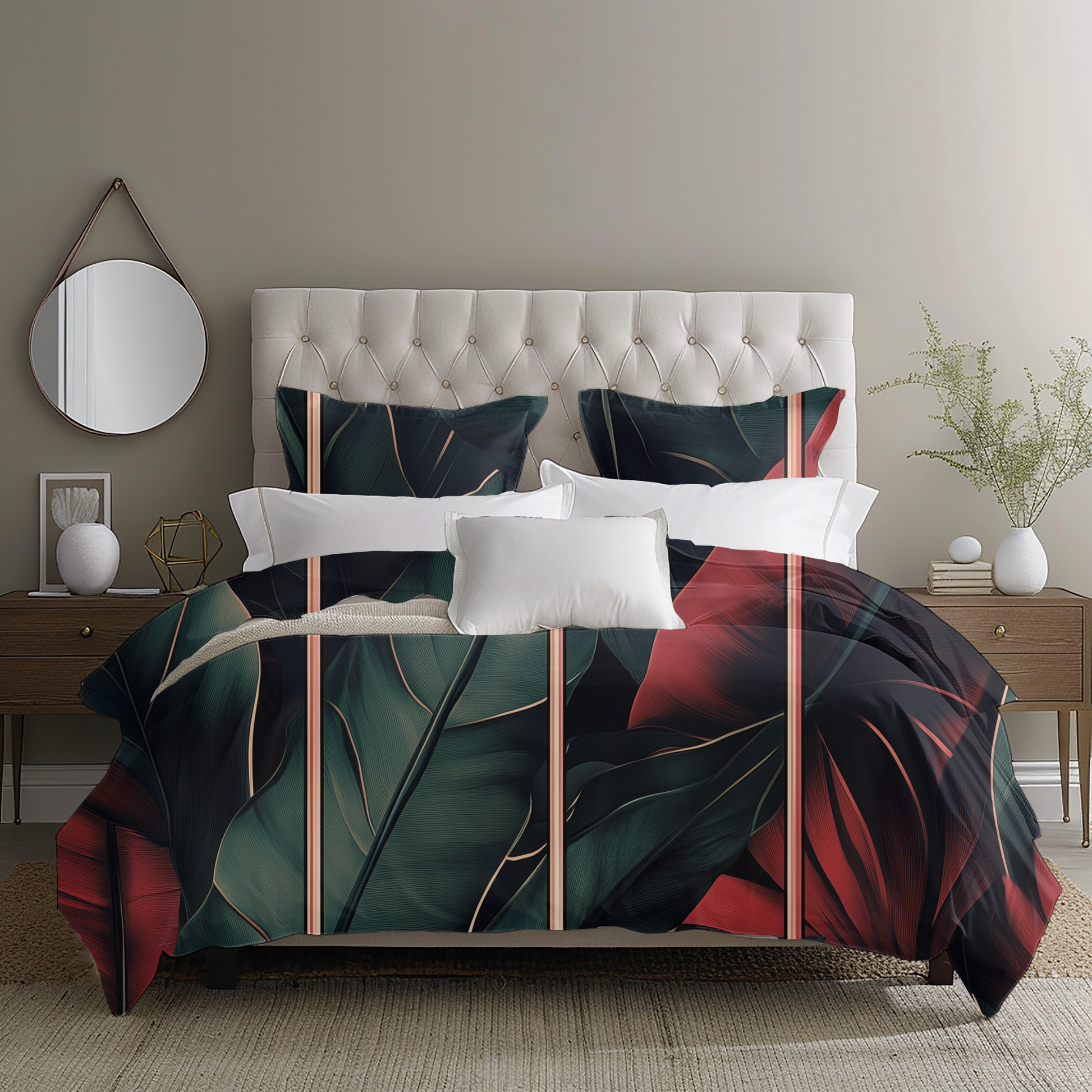 "Passion Paradise" Sateen Duvet