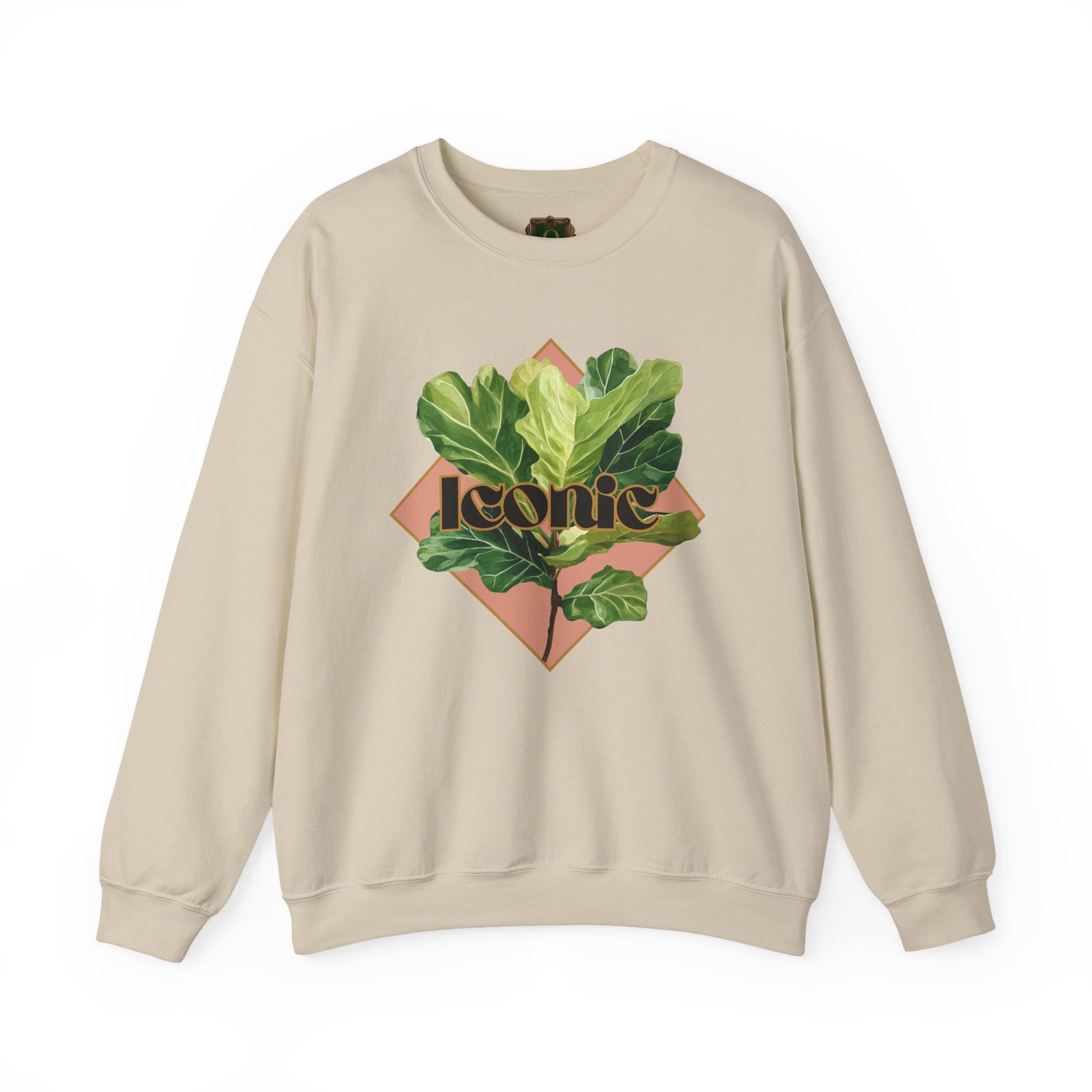 "Iconic Fiddle Leaf Fig" Crewneck Sweatshirt