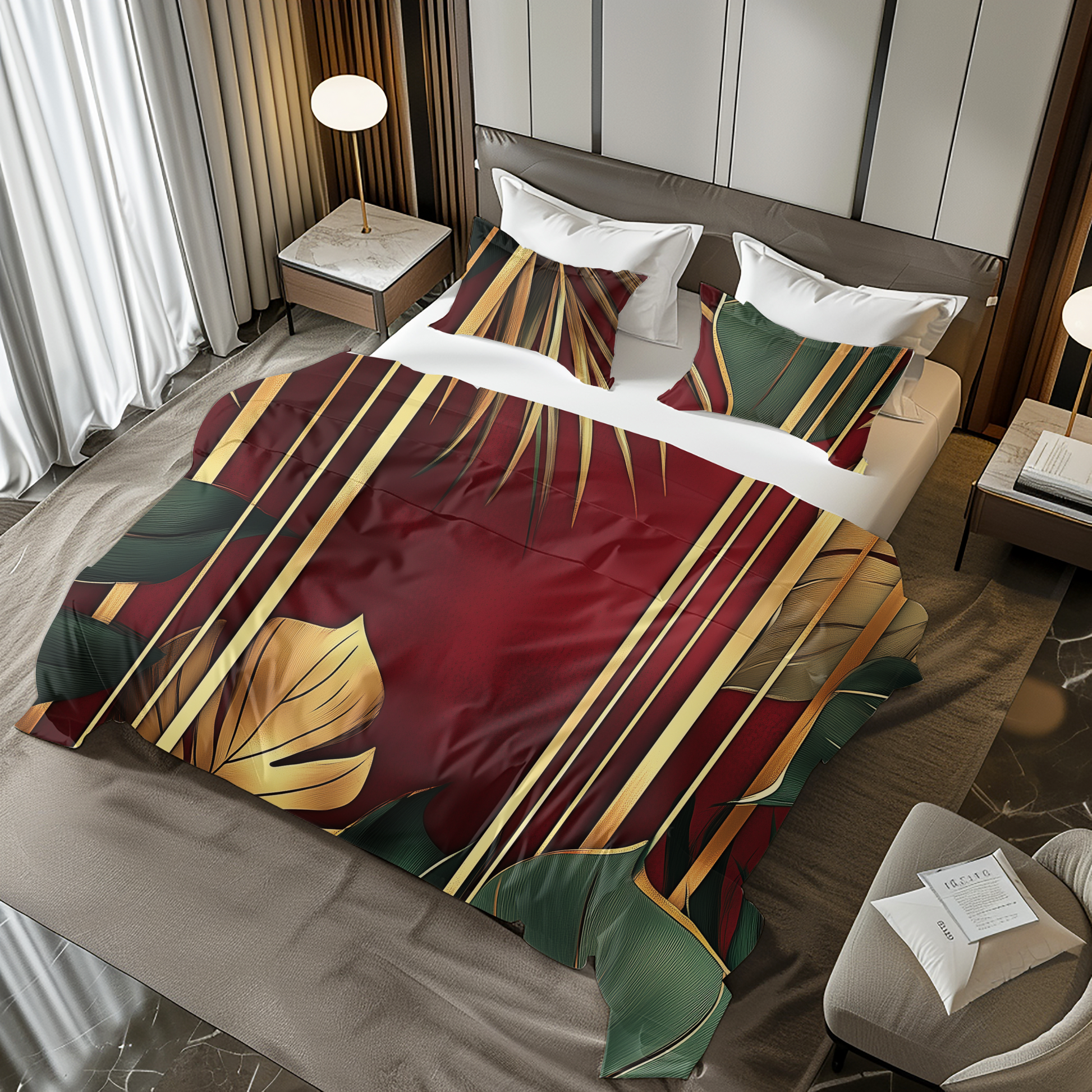 "Tamale Tropic" Sateen Duvet