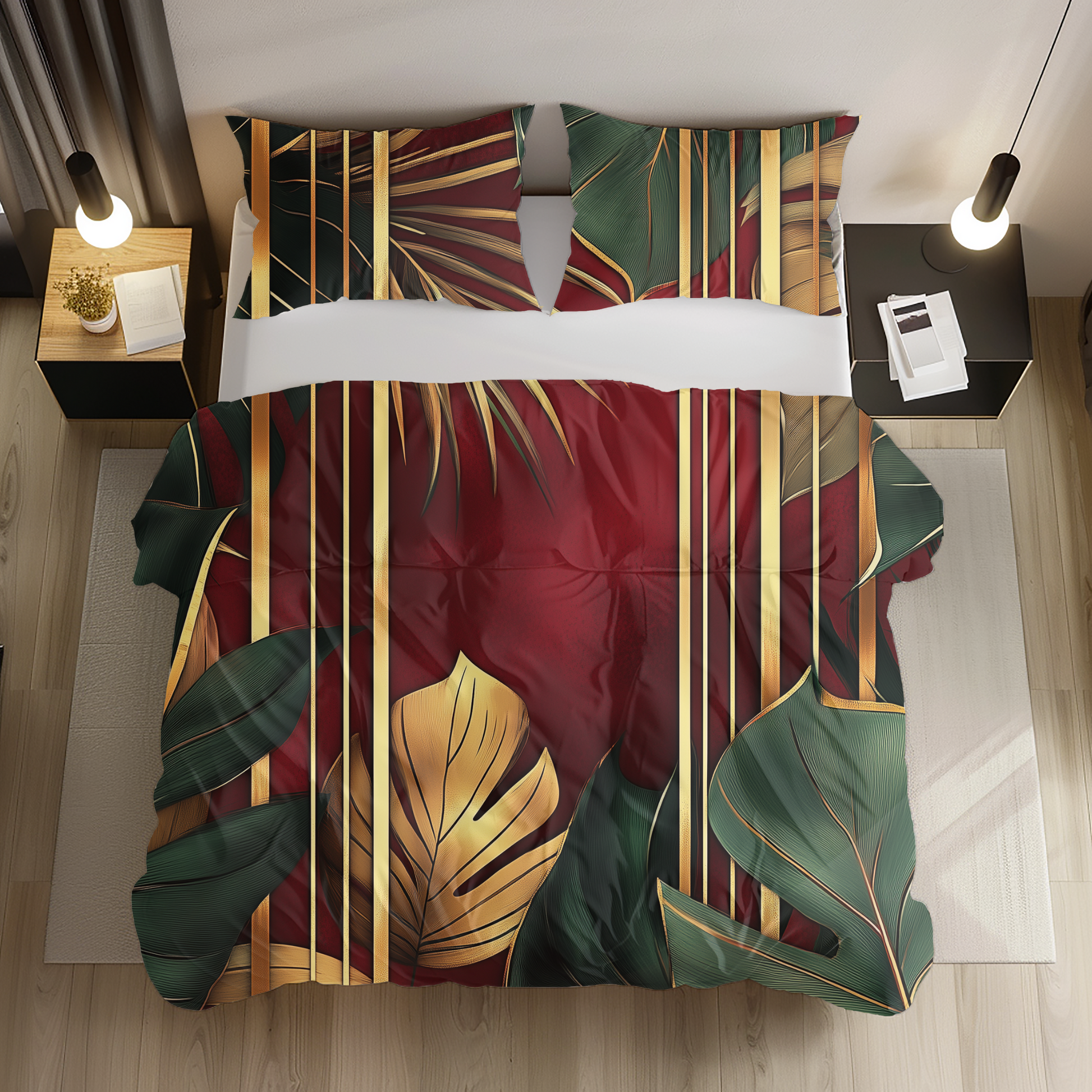 "Tamale Tropic" Sateen Duvet