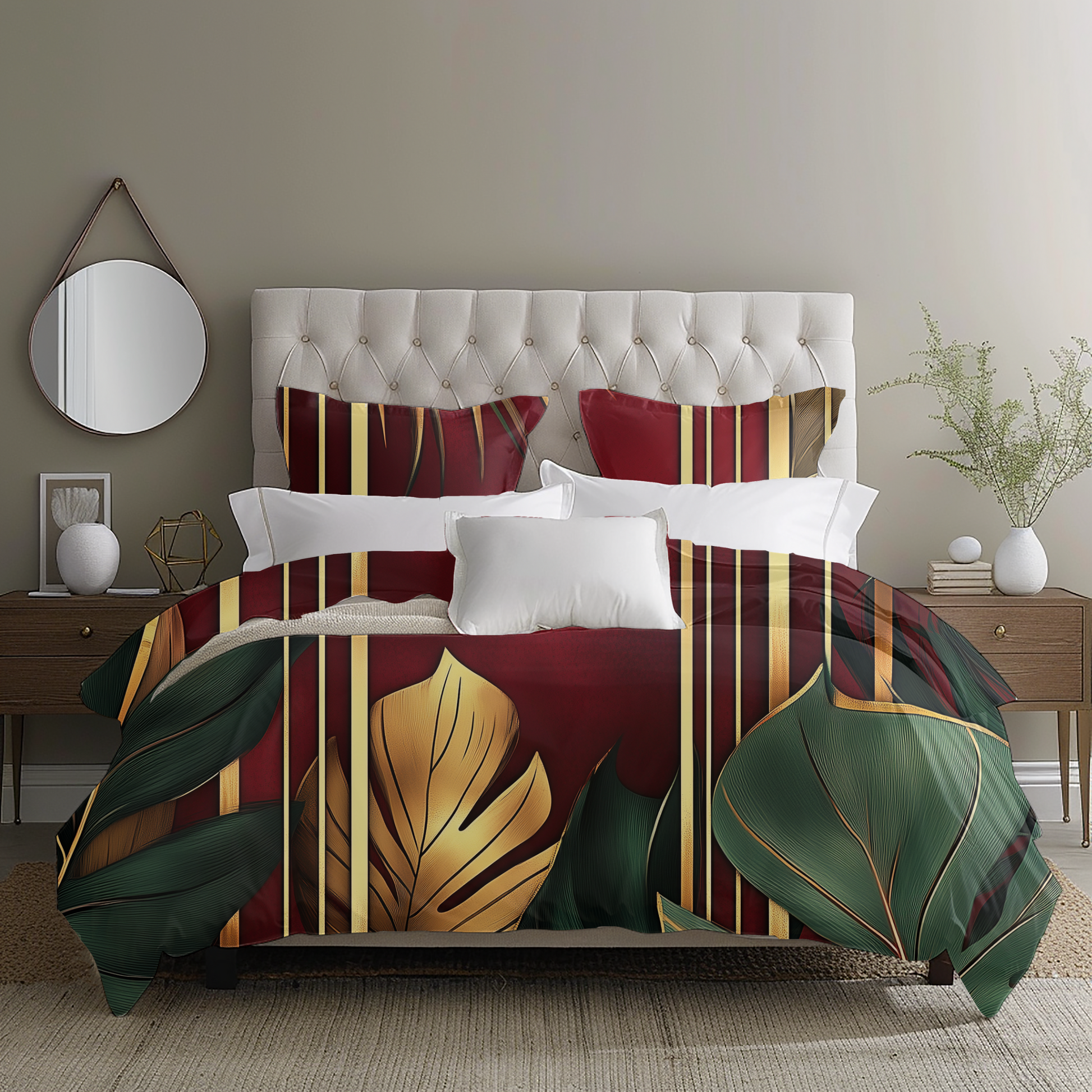 "Tamale Tropic" Sateen Duvet