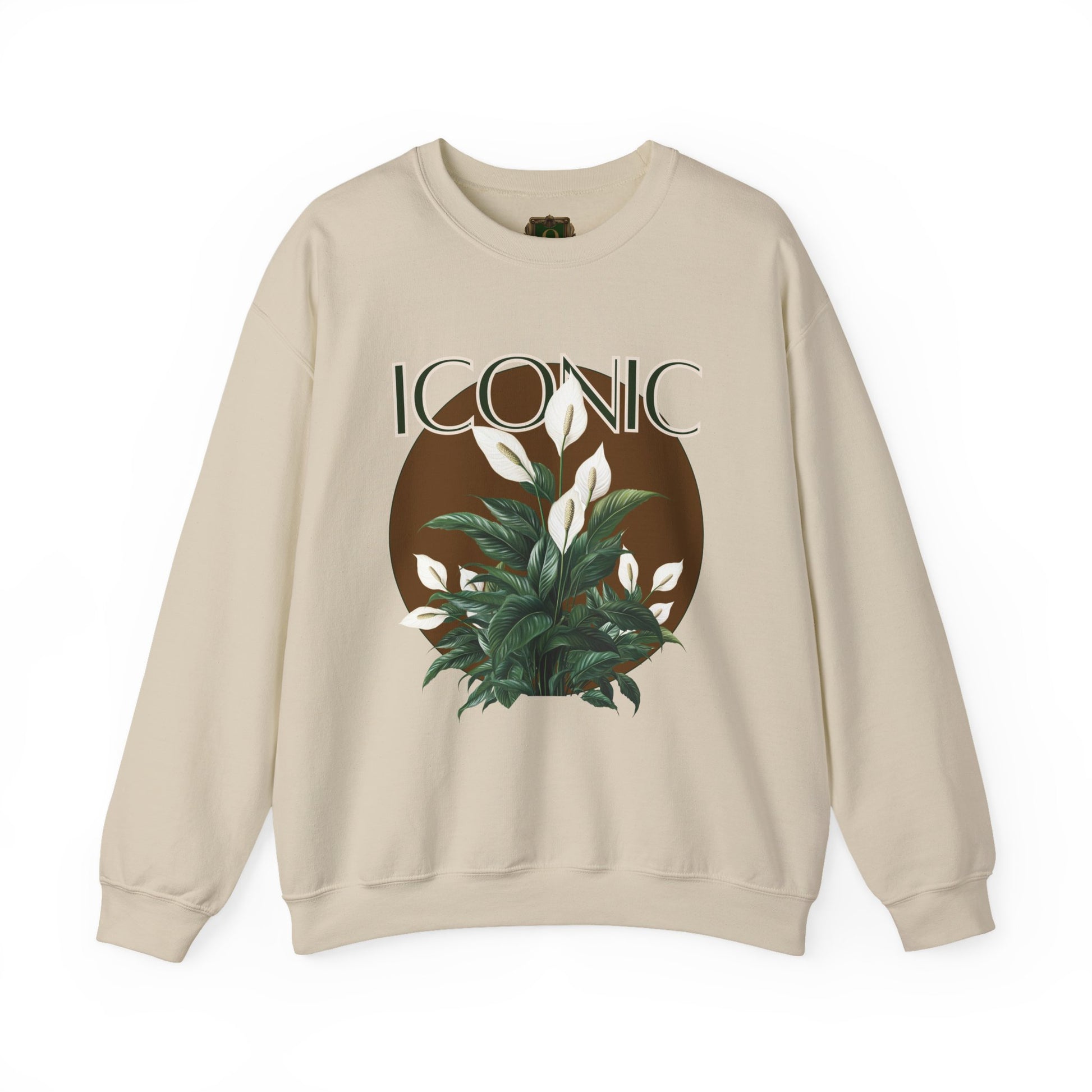 "Iconic Peace Lily" Crewneck Sweatshirt