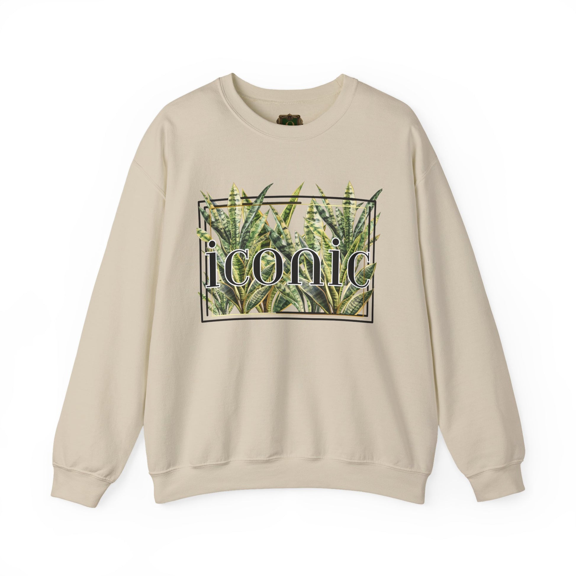 "Iconic Snake Plant" Crewneck Sweatshirt